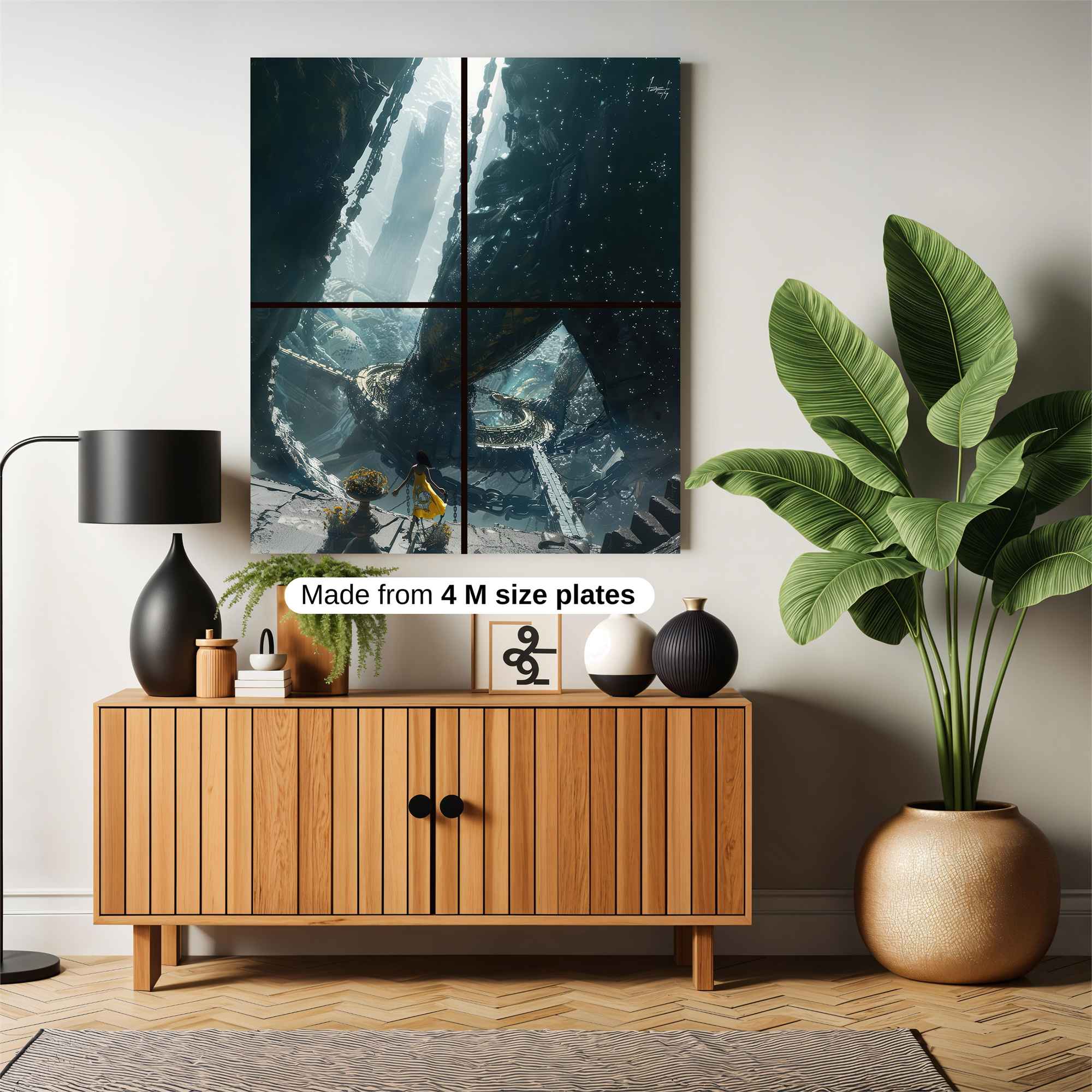 AbyssWhisper Safe Wall Magnetic / M