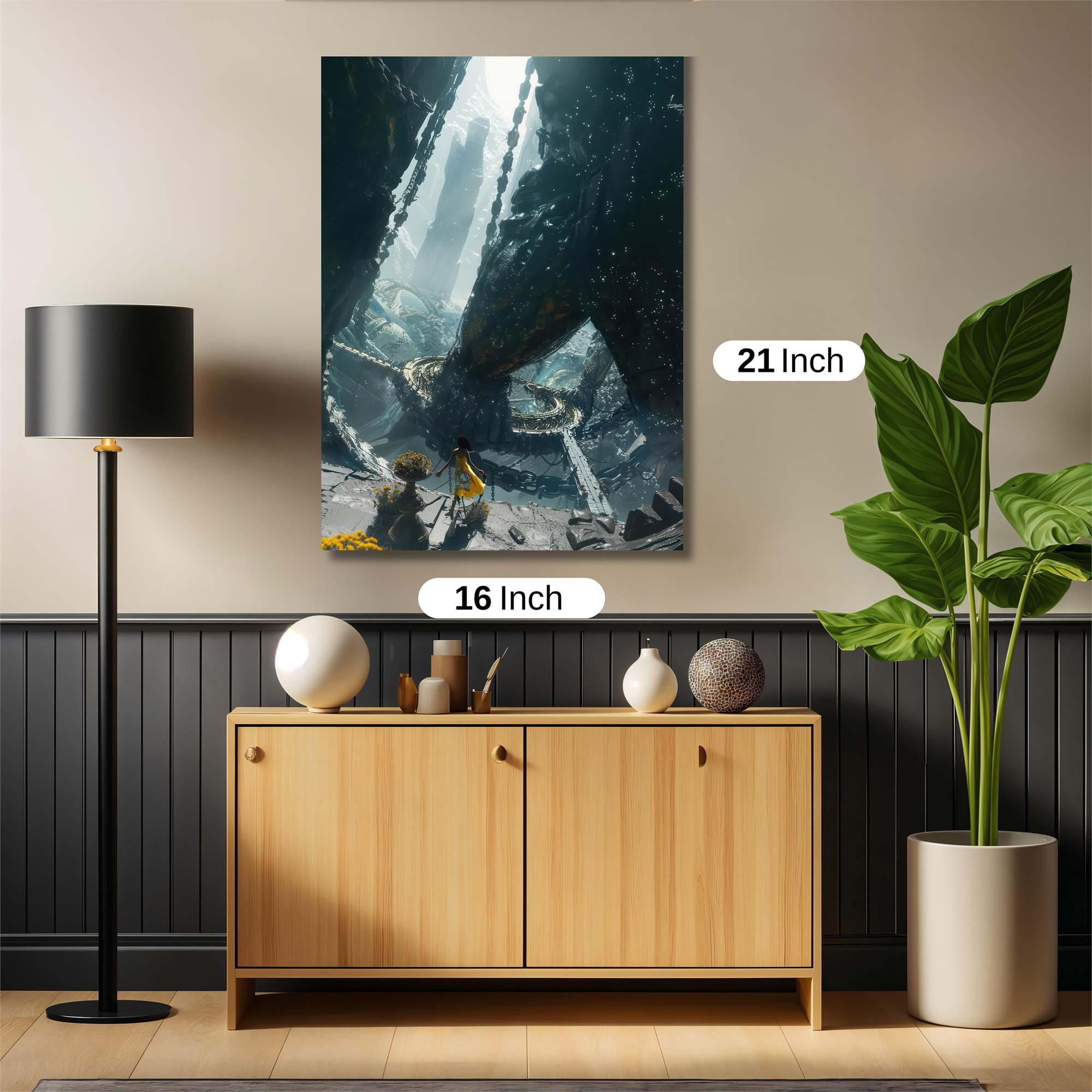 AbyssWhisper Safe Wall Magnetic / M