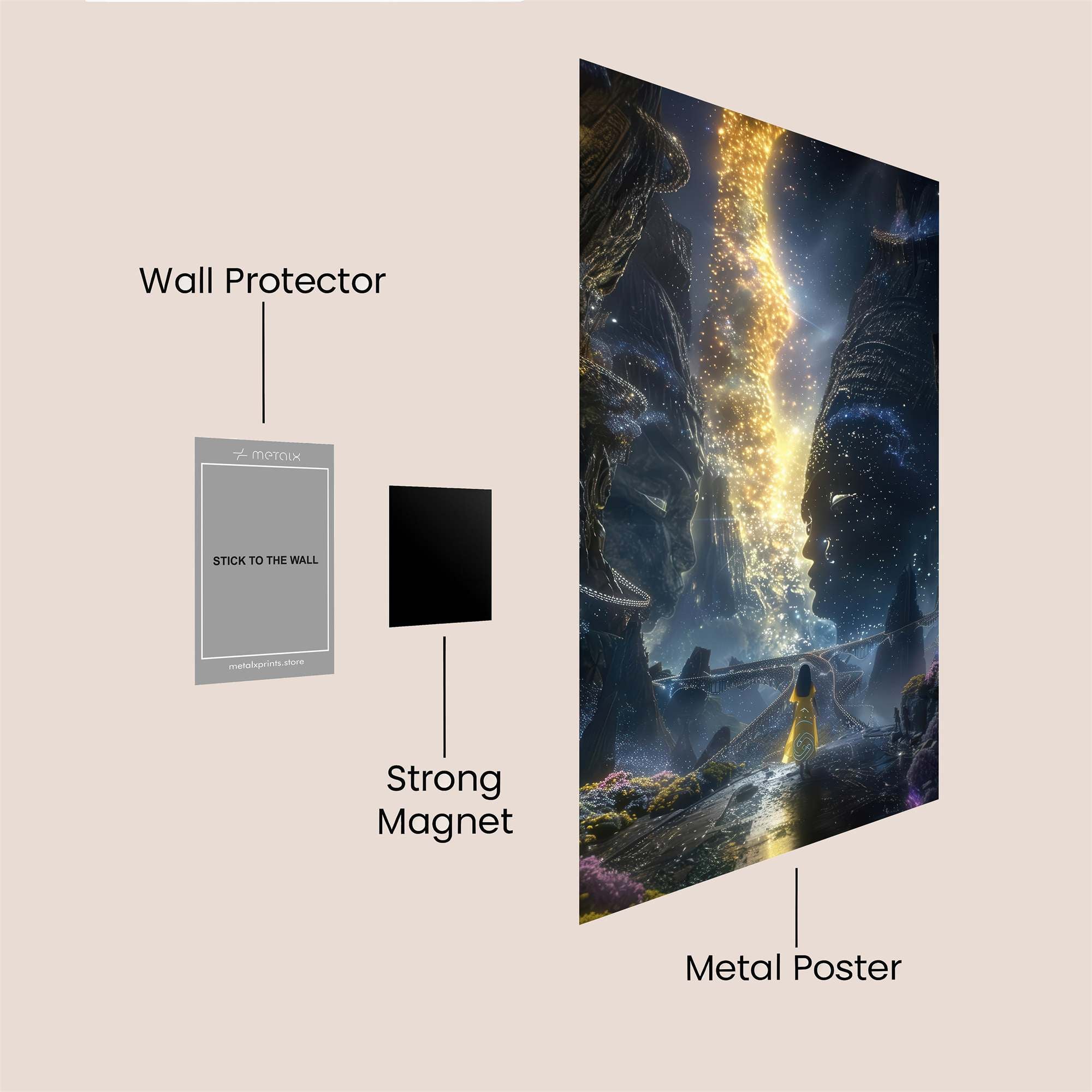 Celestial Wonder Safe Wall Magnetic / M