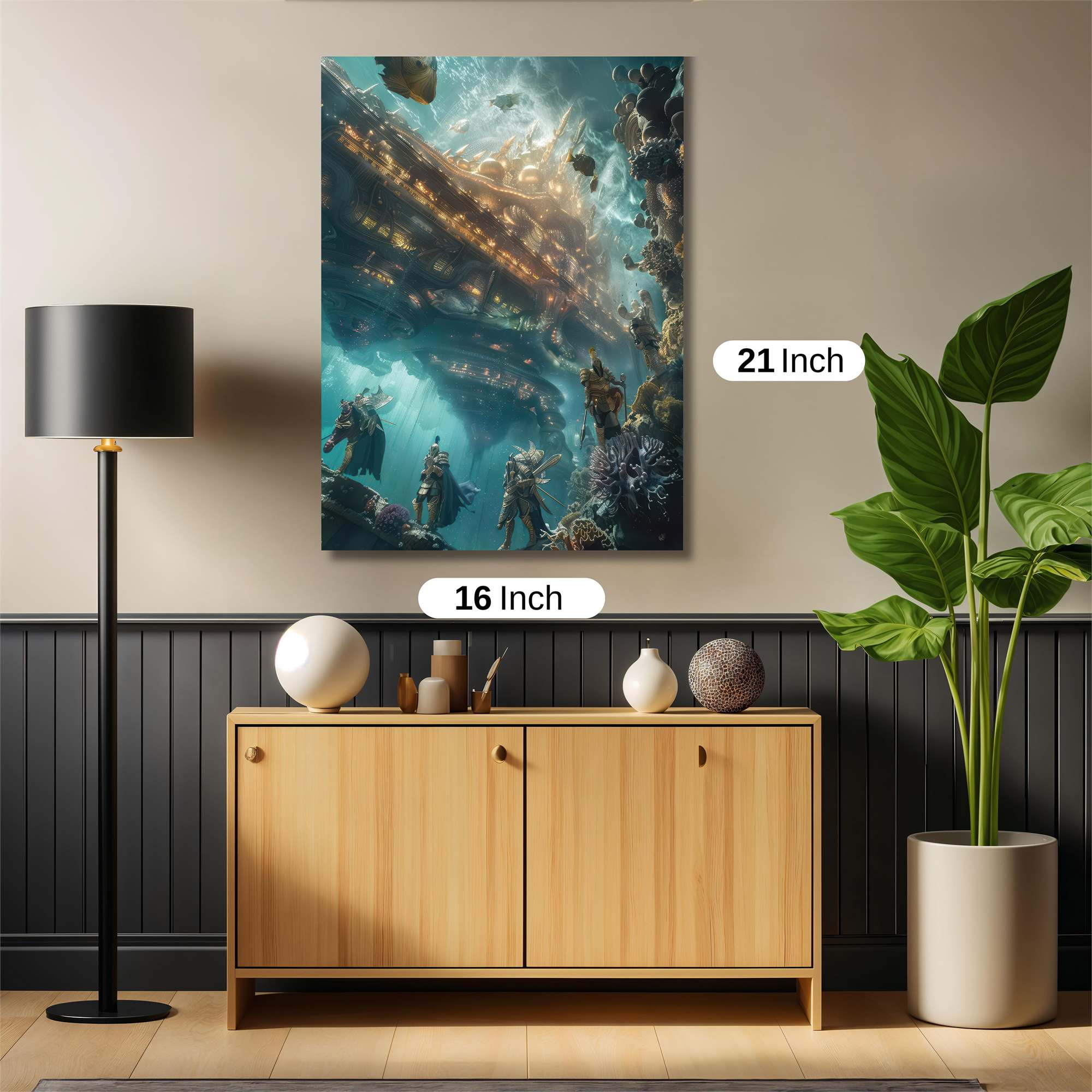 Atlantis Resurgence Safe Wall Magnetic / M