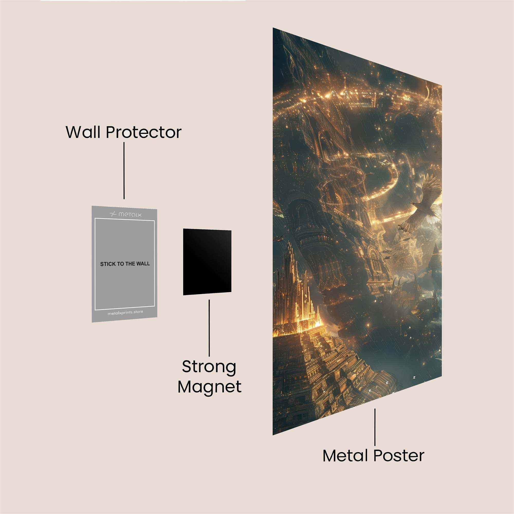 Asgard Majestic Safe Wall Magnetic / M