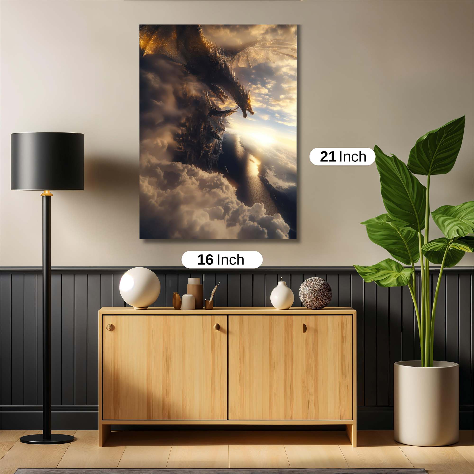 Dragon Ascend Safe Wall Magnetic / M