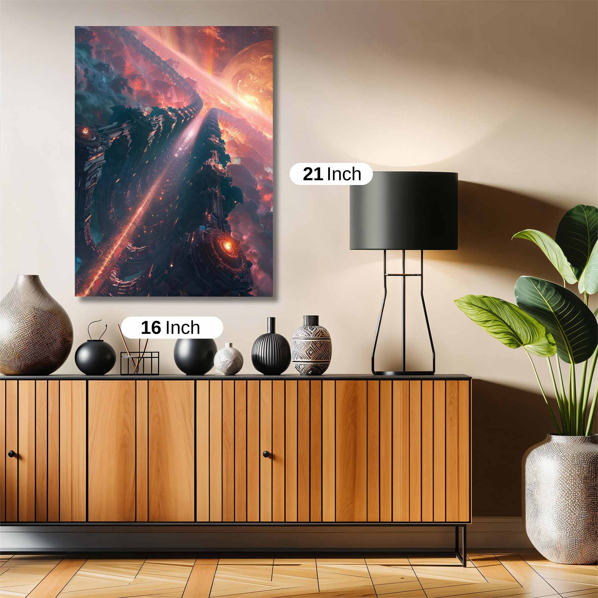 Cosmic Awe Safe Wall Magnetic / M