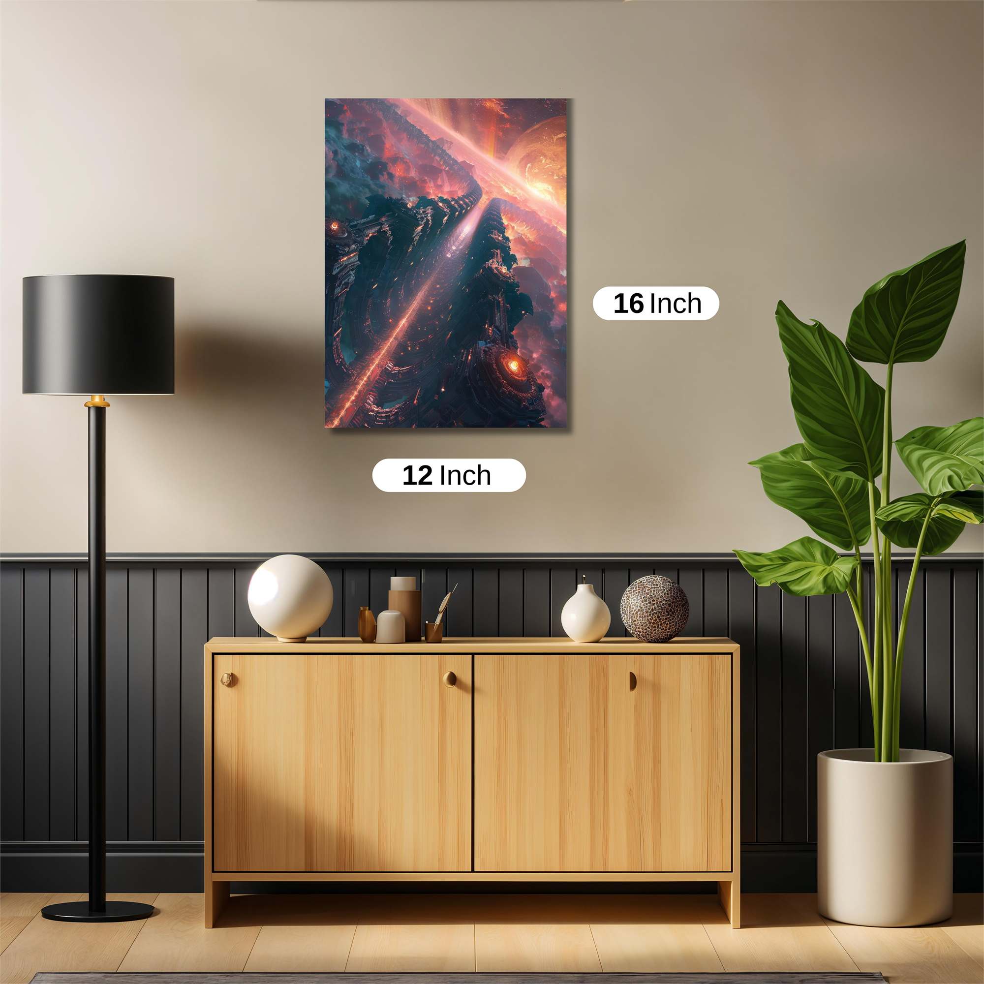 Cosmic Awe Safe Wall Magnetic / M