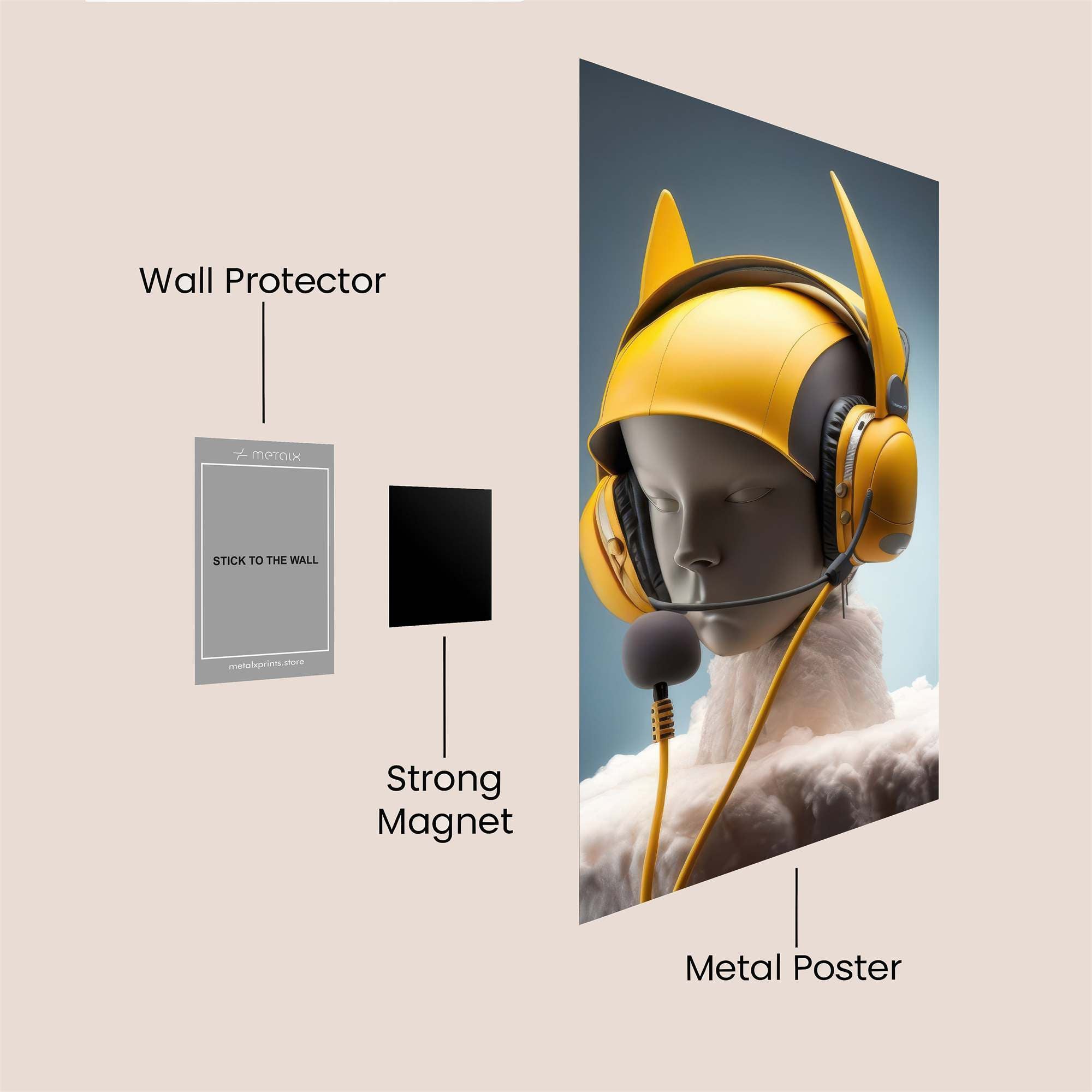 Gamer Zen Safe Wall Magnetic / M