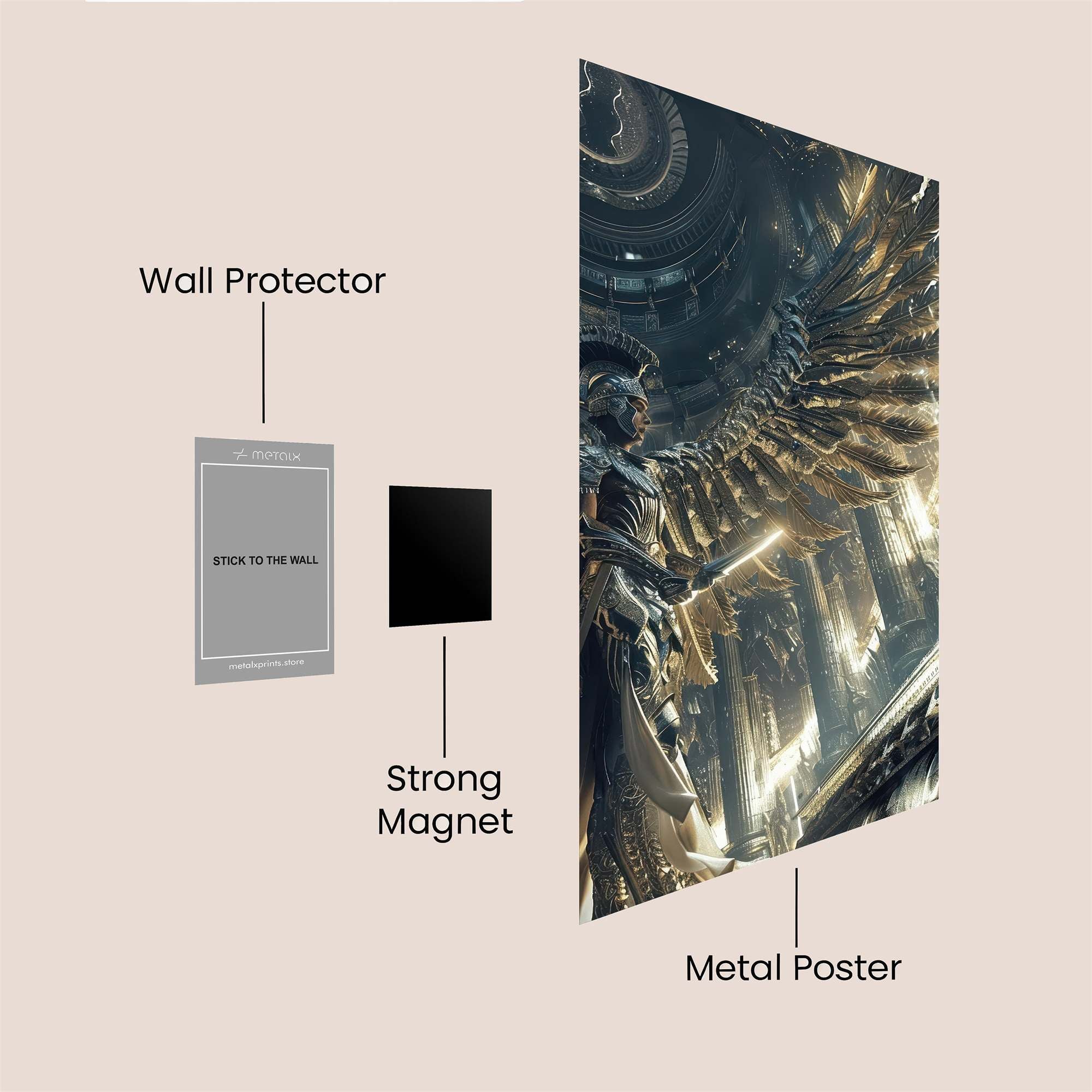 Archangel Radiant Safe Wall Magnetic / M