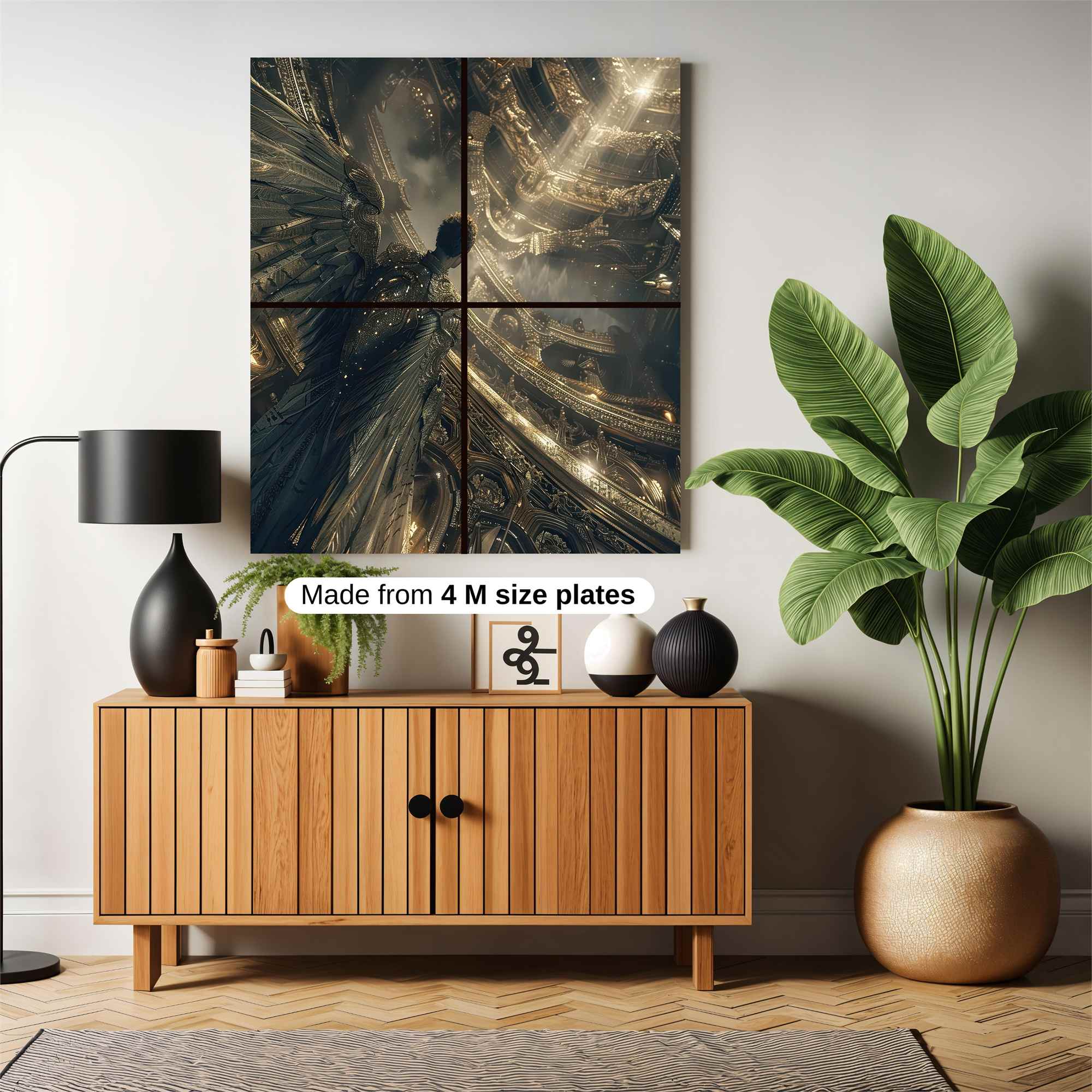 Angel Ascending Safe Wall Magnetic / M