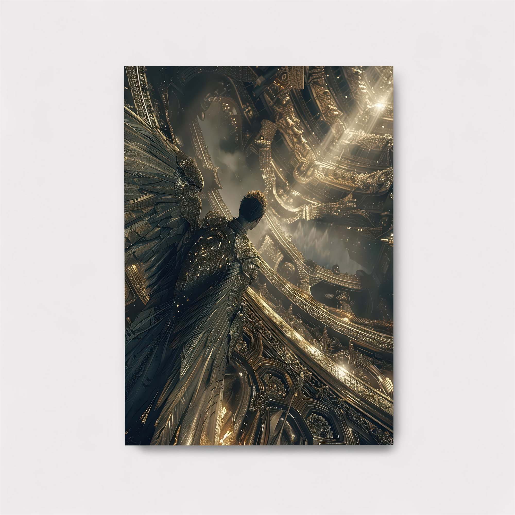 Angel Ascending Safe Wall Magnetic / M