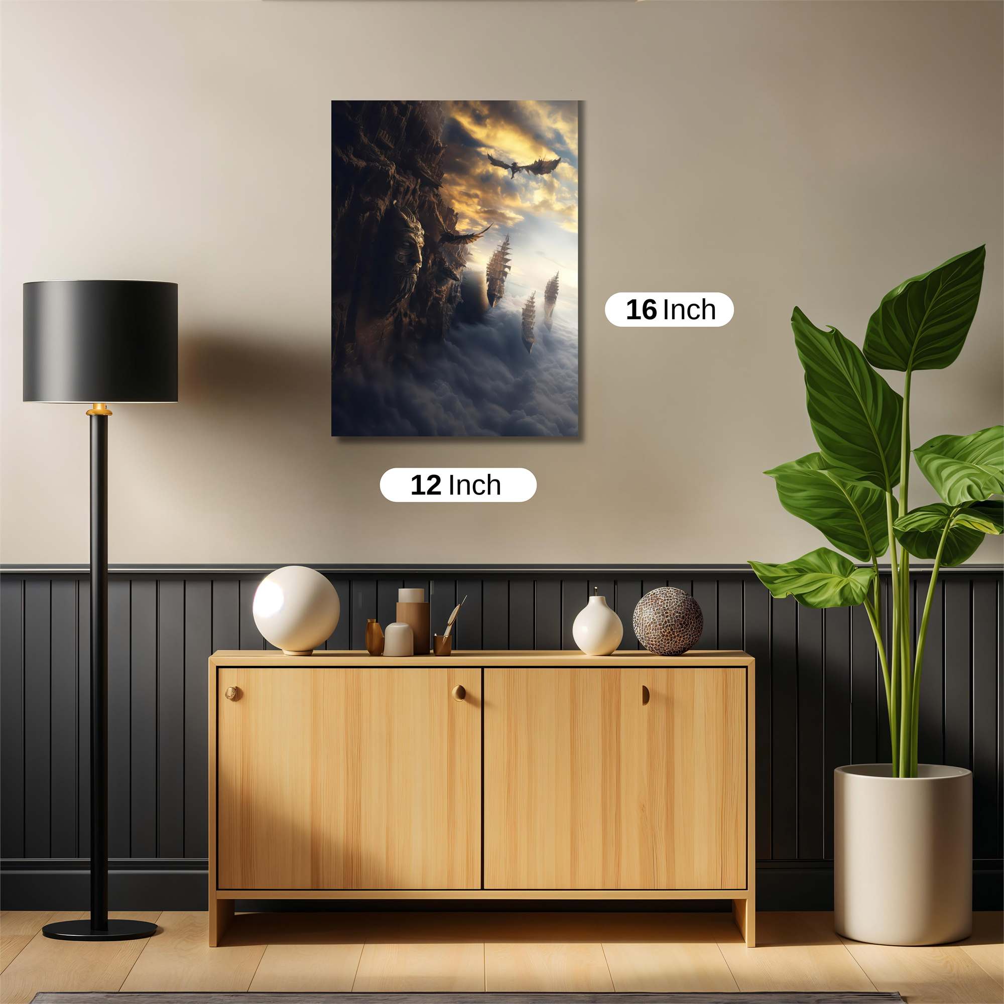 Dragon Serenity Safe Wall Magnetic / M