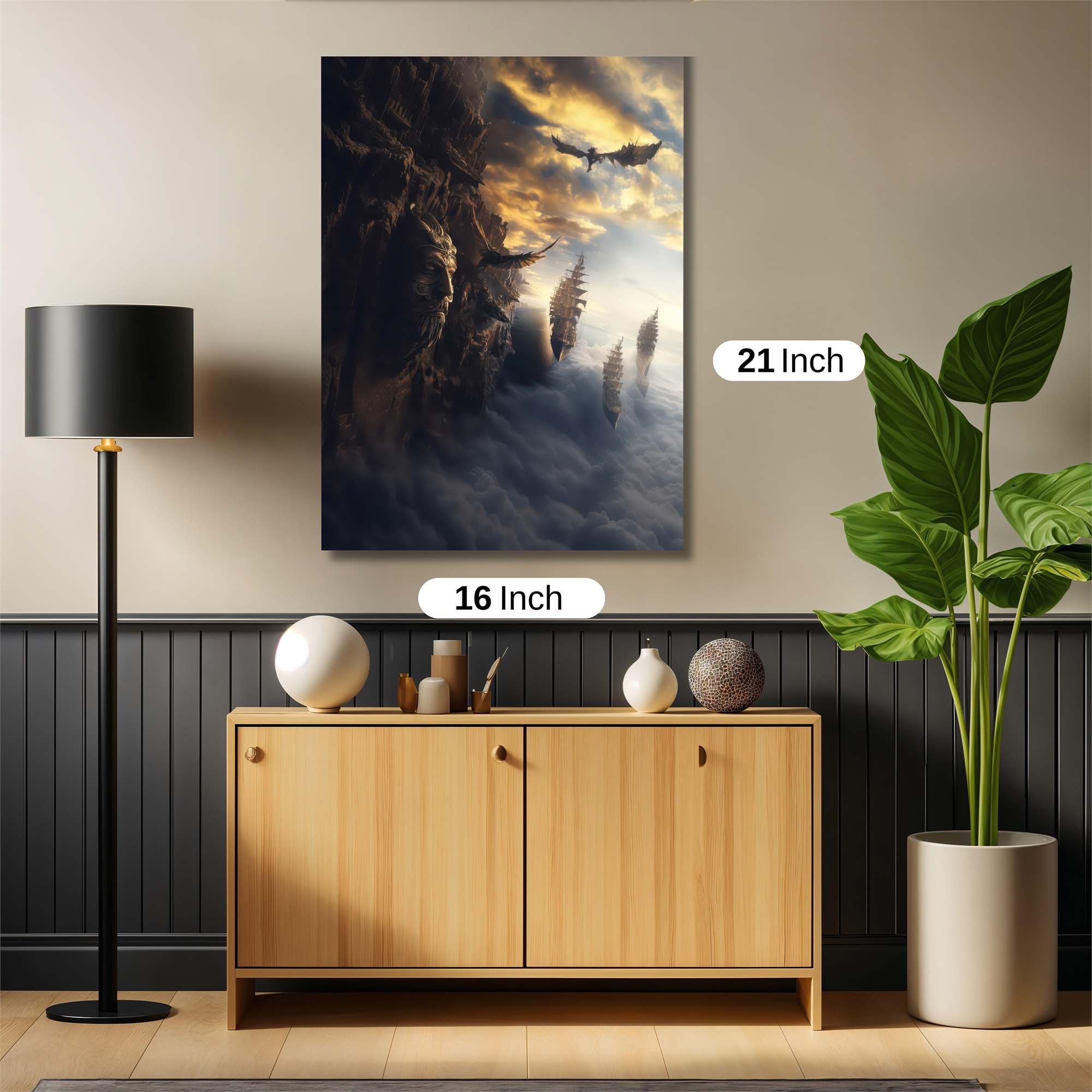 Dragon Serenity Safe Wall Magnetic / M