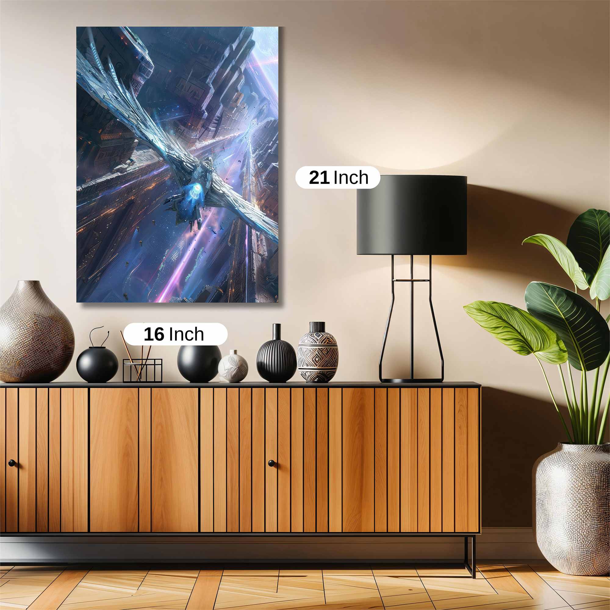 Skyward Blaze Safe Wall Magnetic / M