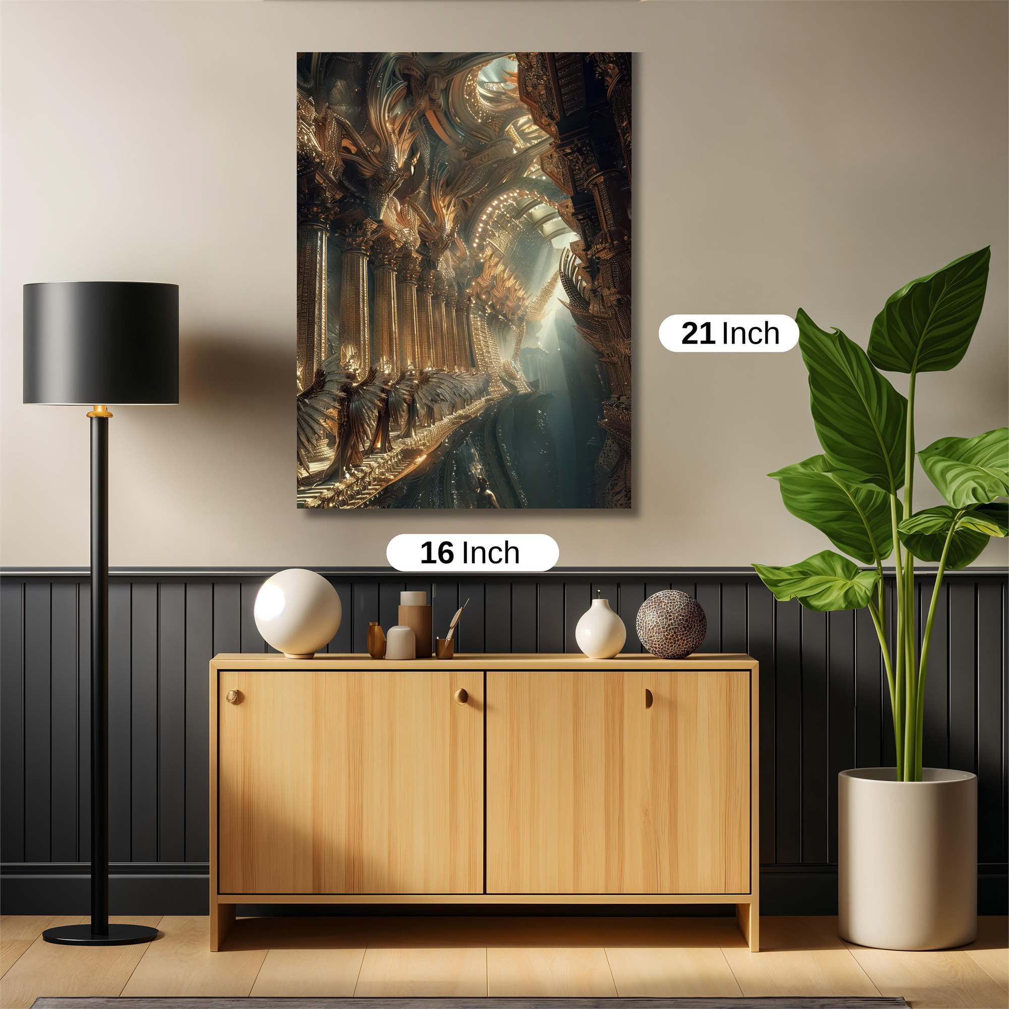 Alien Sanctuary Safe Wall Magnetic / M
