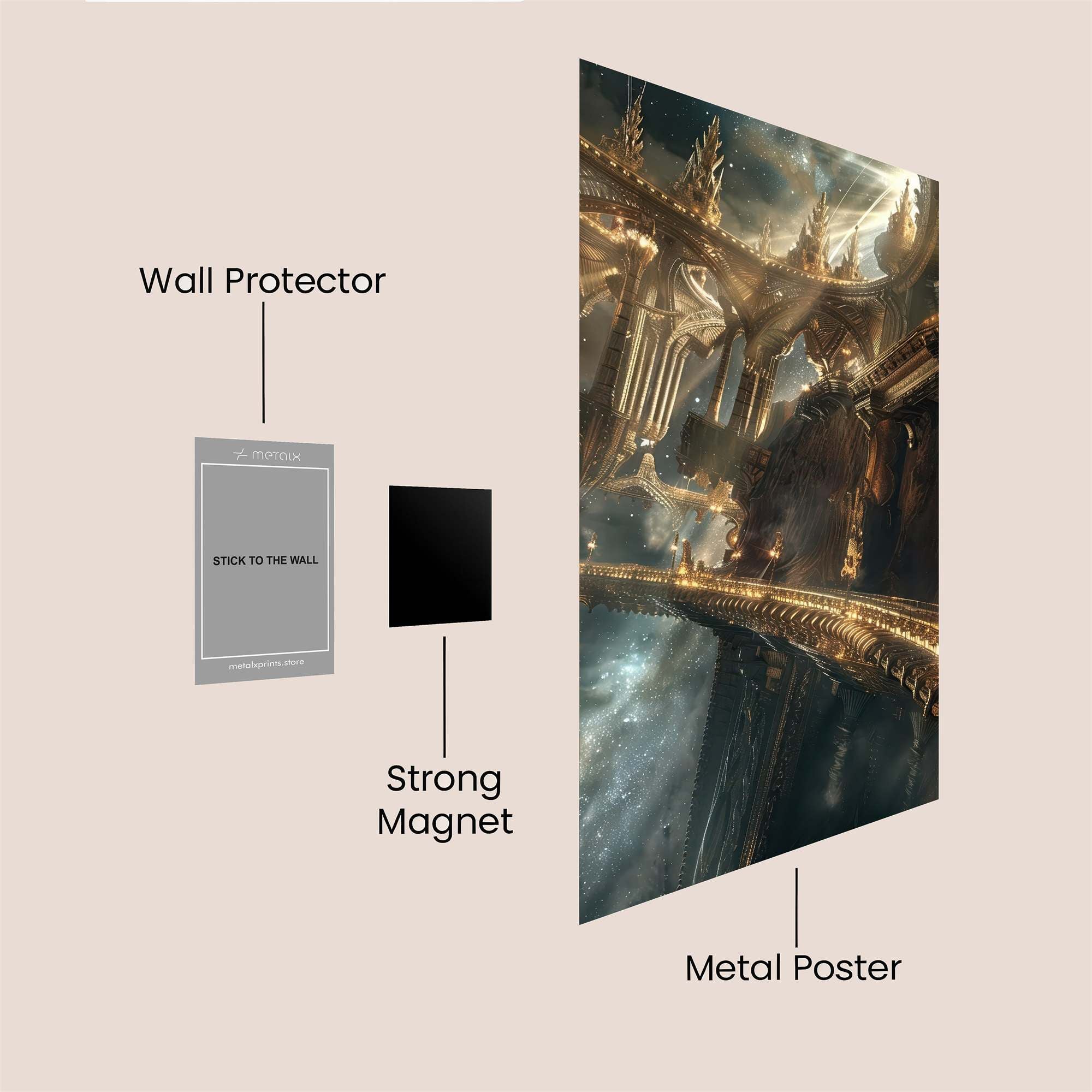 Celestial Majesty Safe Wall Magnetic / M