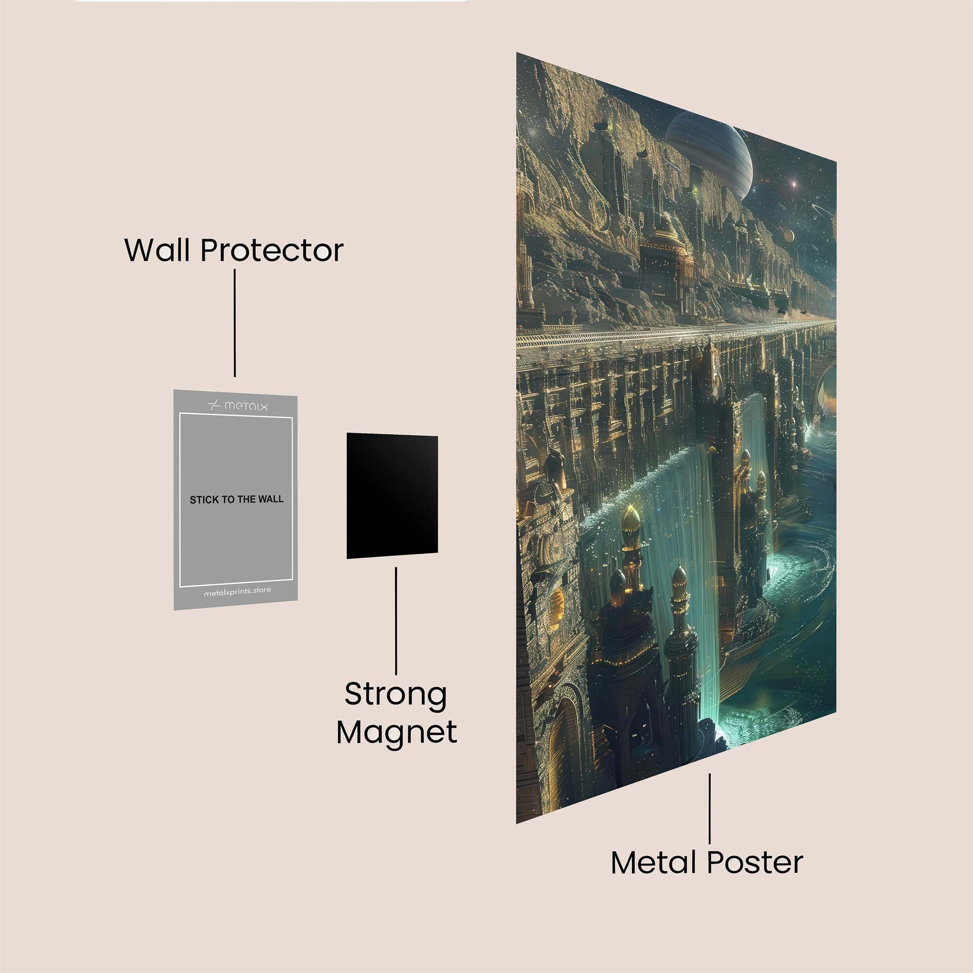 Celestial Haven Safe Wall Magnetic / M