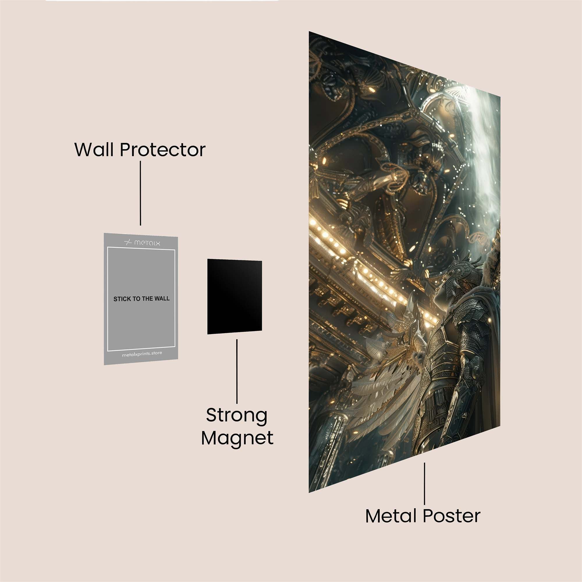 Archangel Radiance Safe Wall Magnetic / M