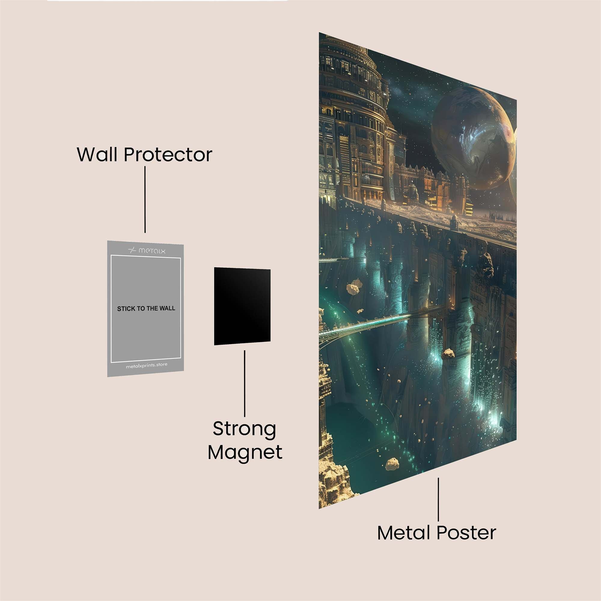 Celestial Serenity Safe Wall Magnetic / M