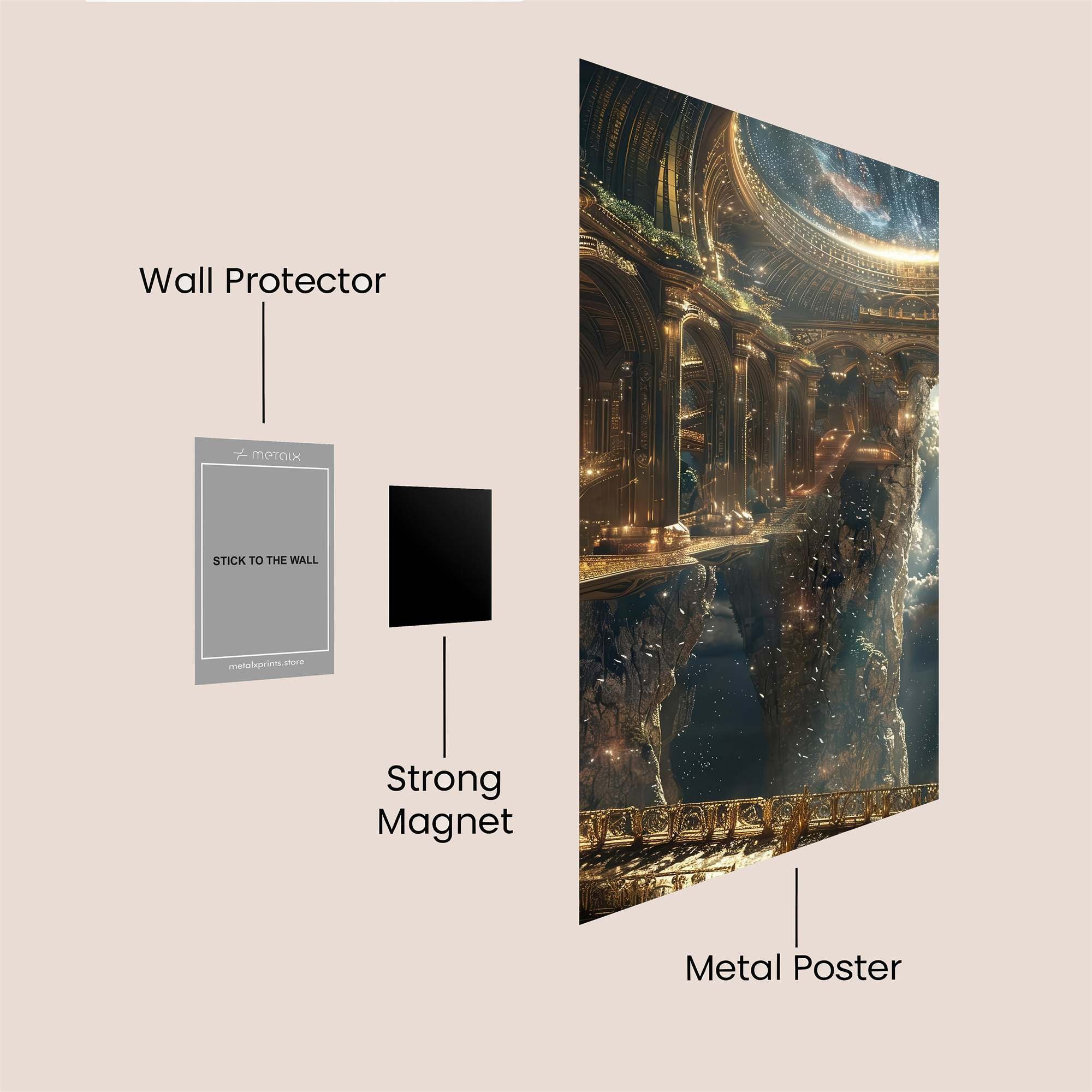 Celestial Haven Safe Wall Magnetic / M