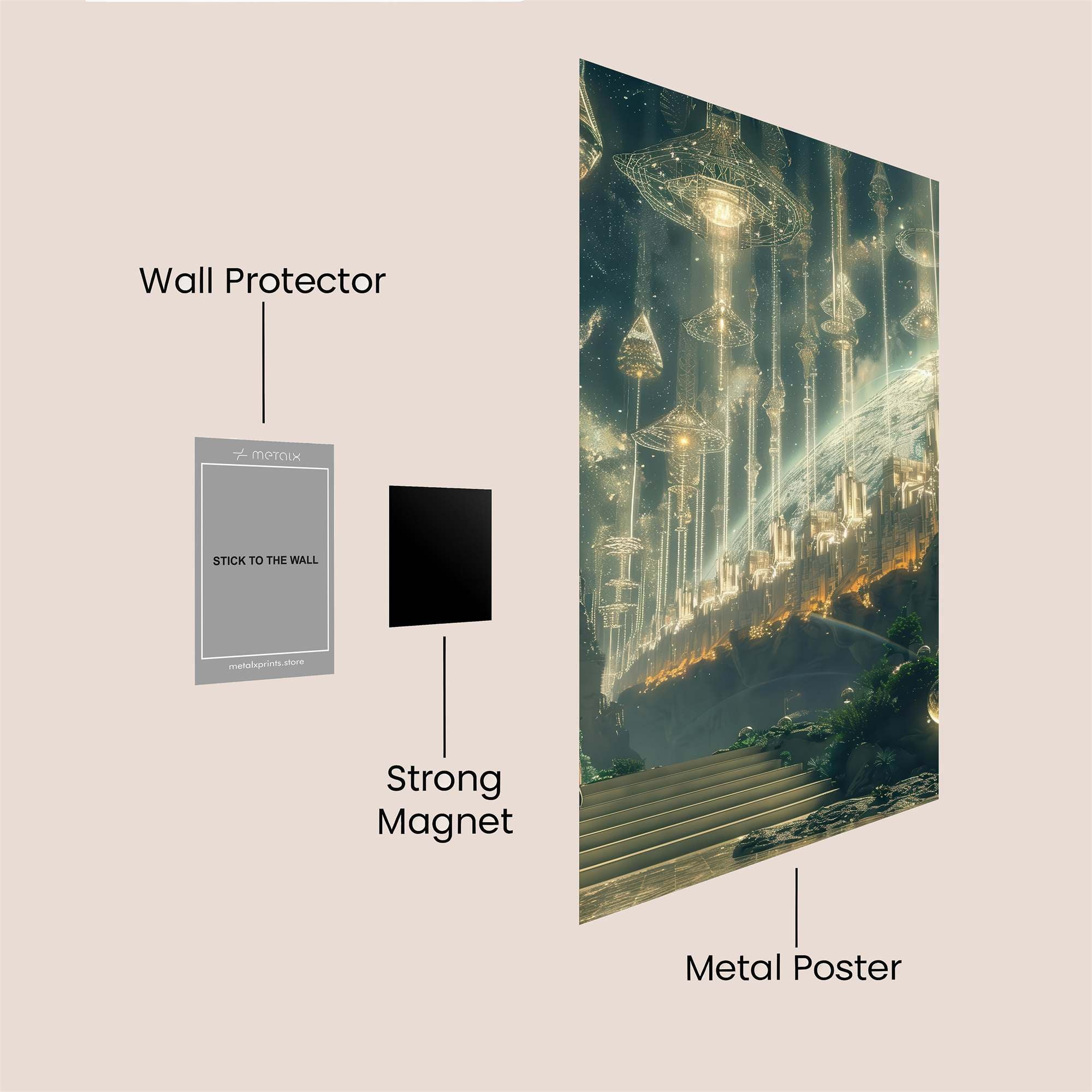 Celestial Serenity Safe Wall Magnetic / M