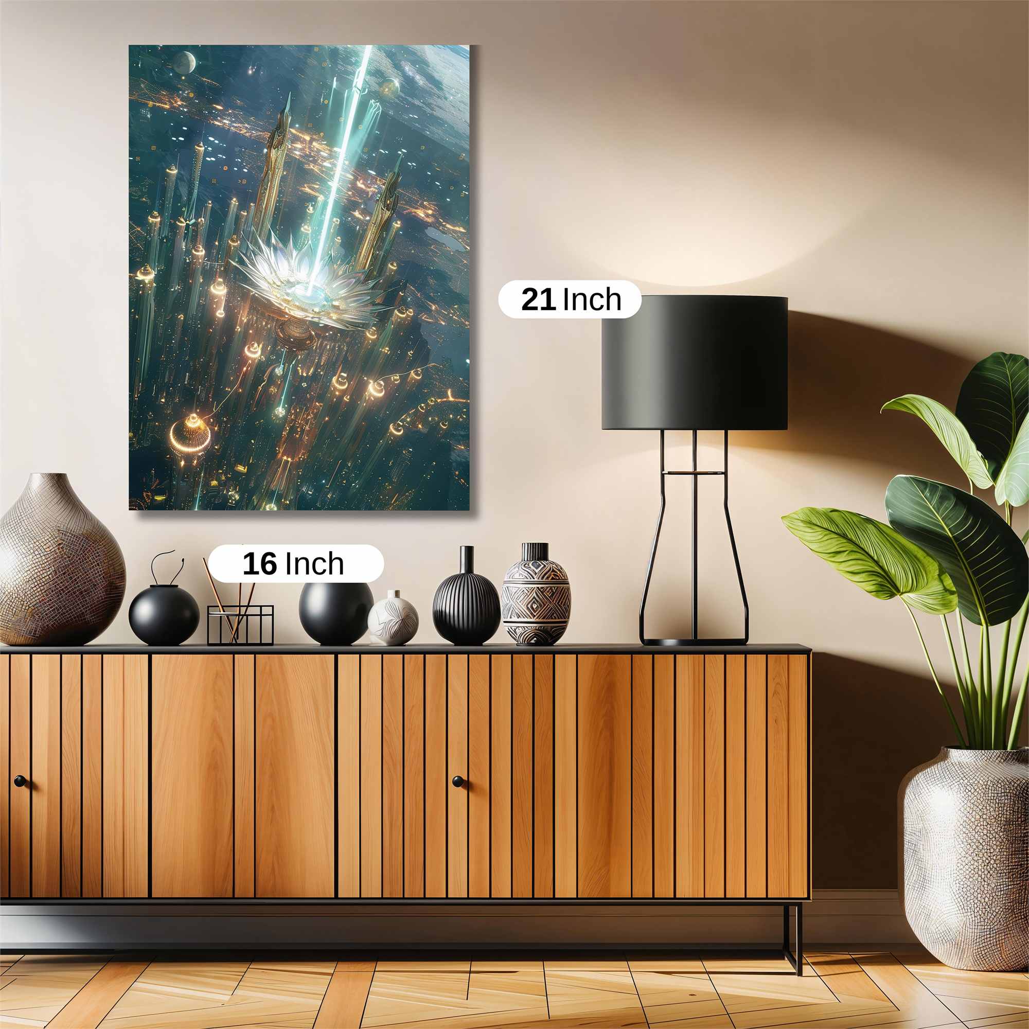 Celestial Bloom Safe Wall Magnetic / M