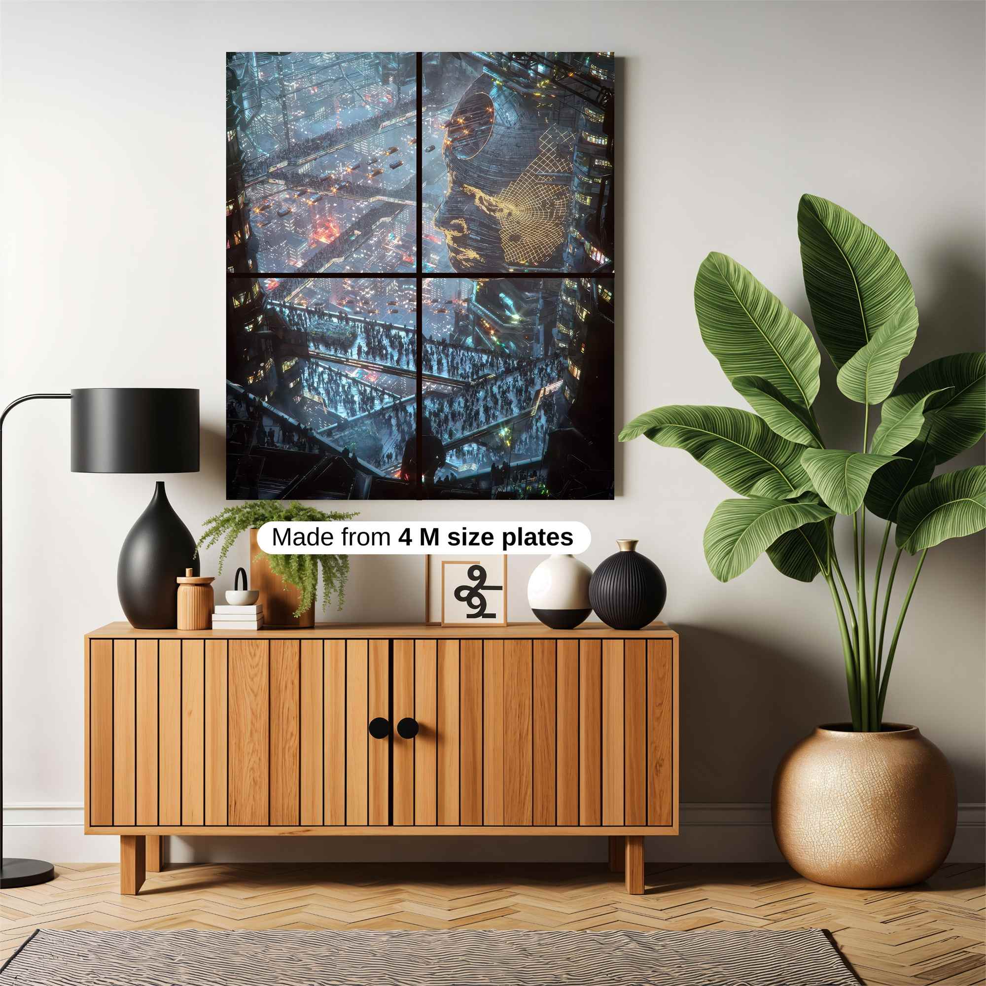 City Dreamscape Safe Wall Magnetic / M