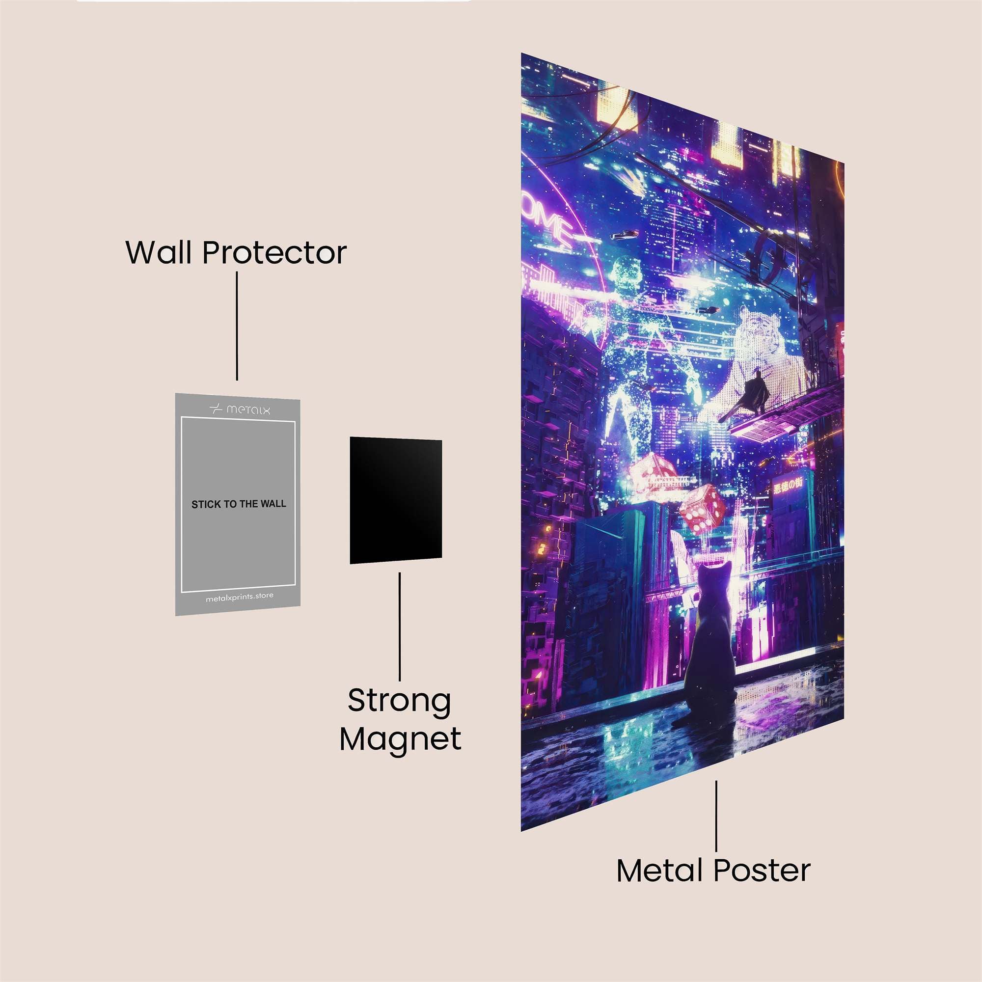Cyberpunk Serenity Safe Wall Magnetic / M