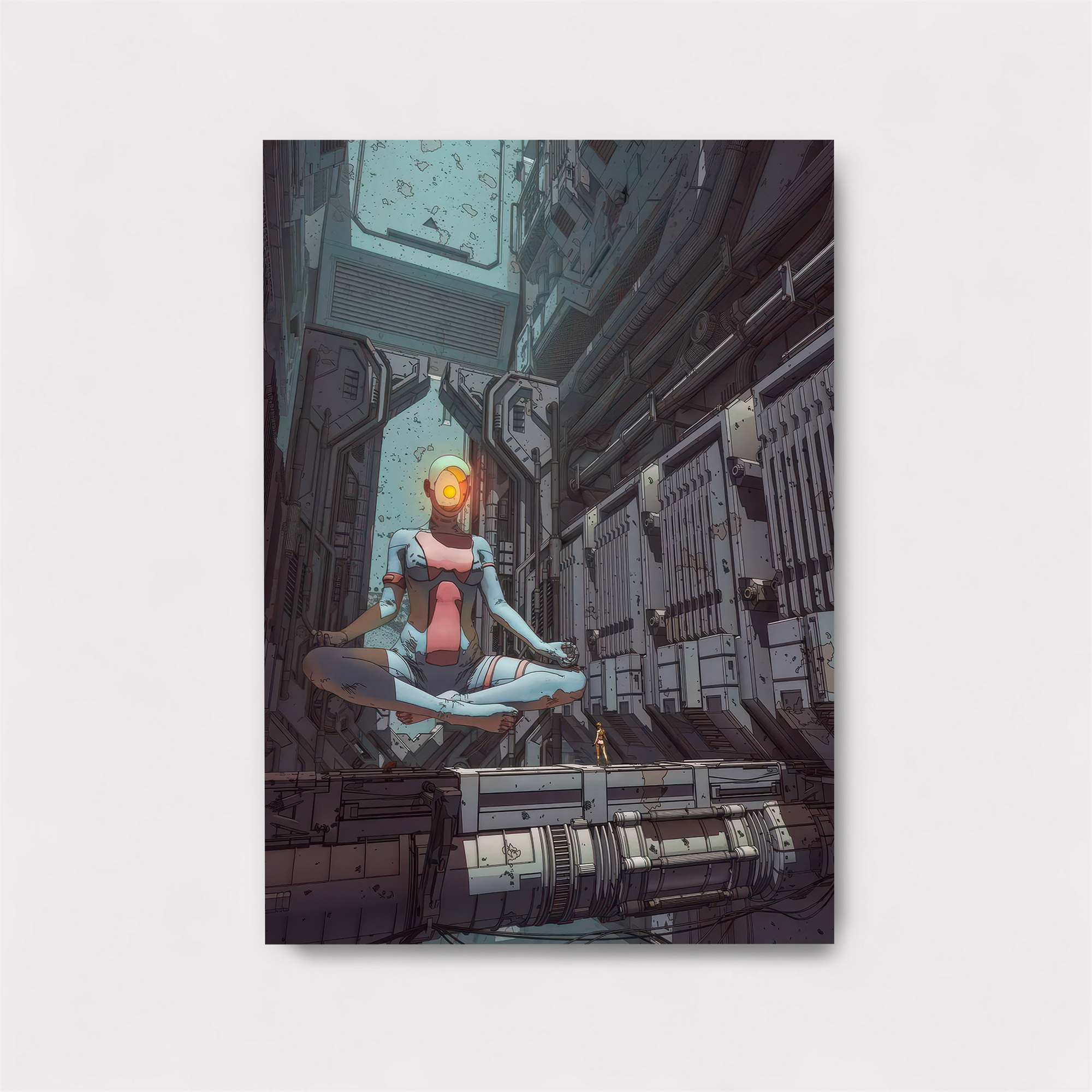 Cyber Serenity Safe Wall Magnetic / M