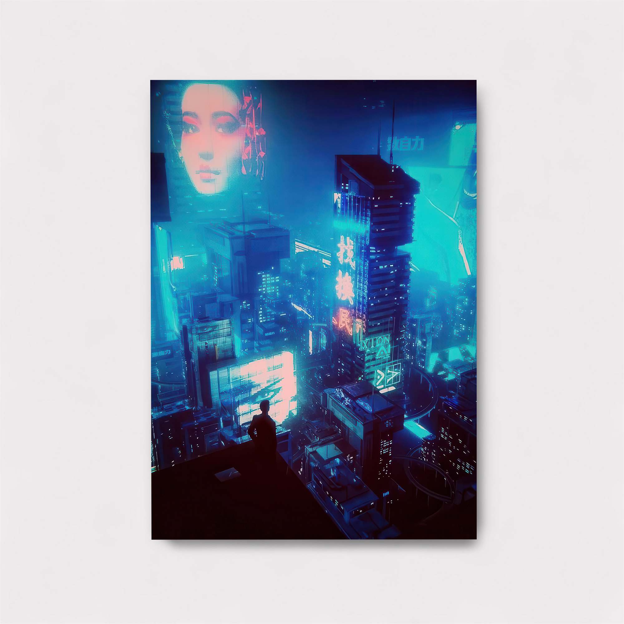 Cyber Serenity Safe Wall Magnetic / M