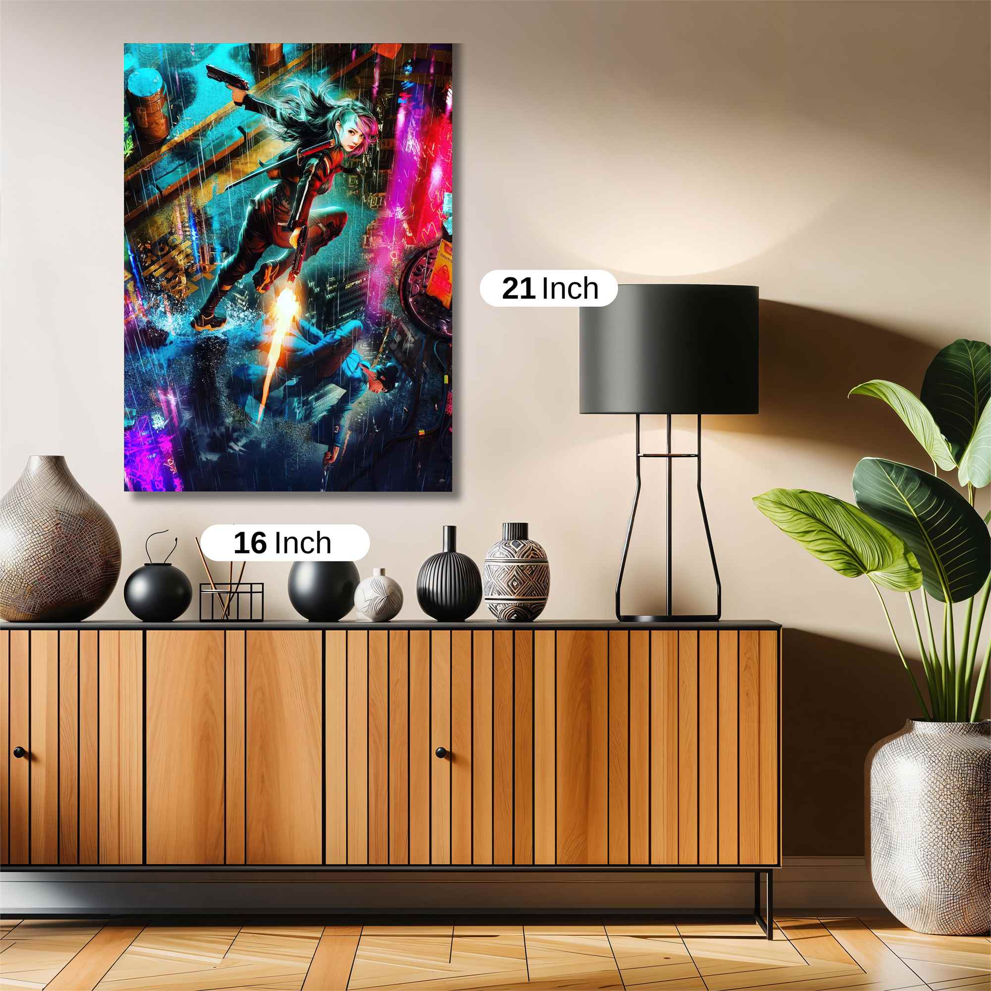 Cyberpunk Fury Safe Wall Magnetic / M