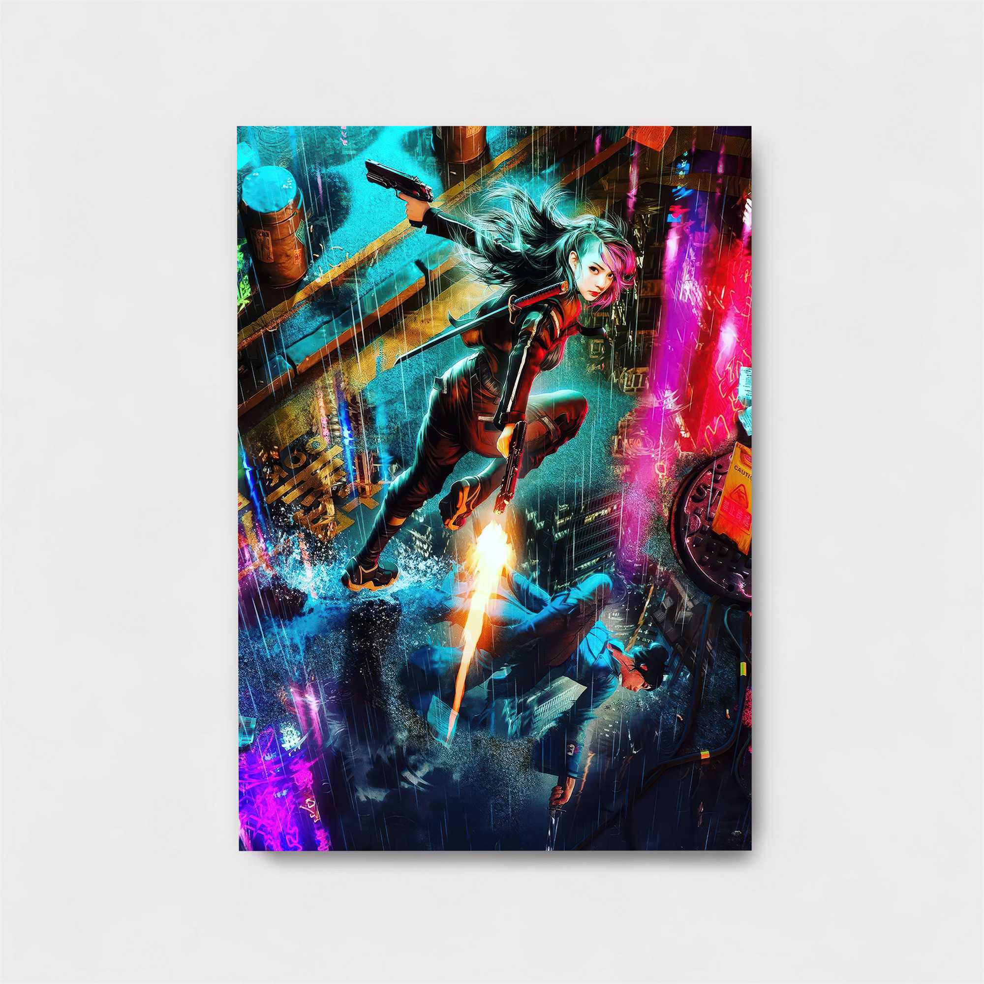 Cyberpunk Fury Safe Wall Magnetic / M