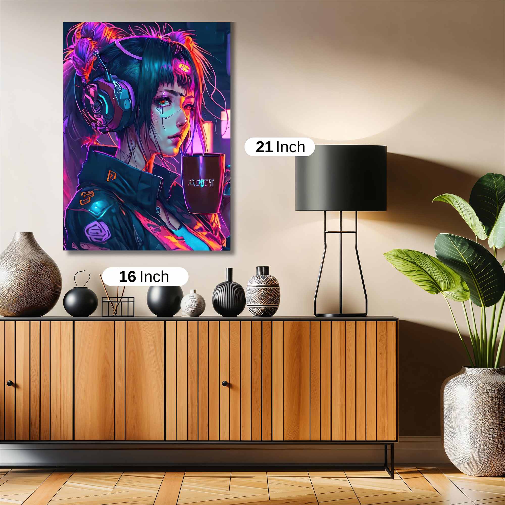Cyberpunk Serenity Safe Wall Magnetic / M
