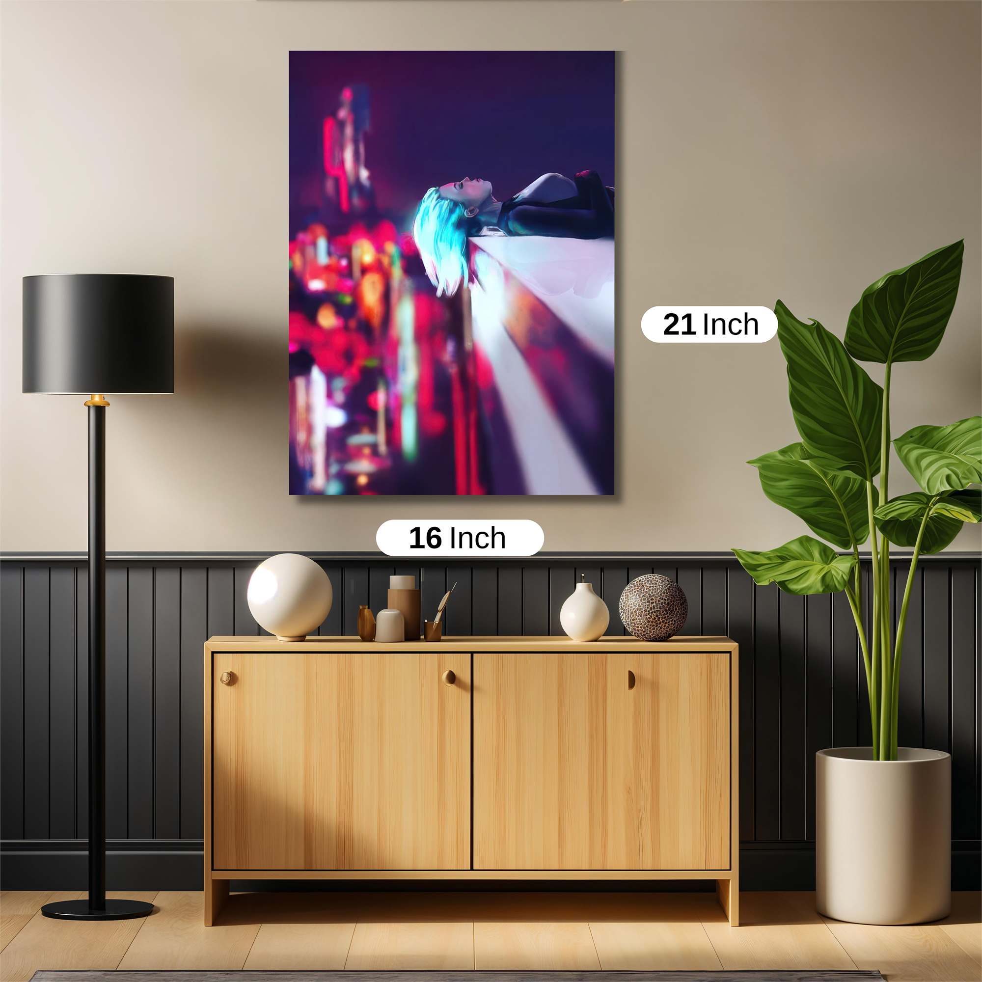 Neon Reverie Safe Wall Magnetic / M