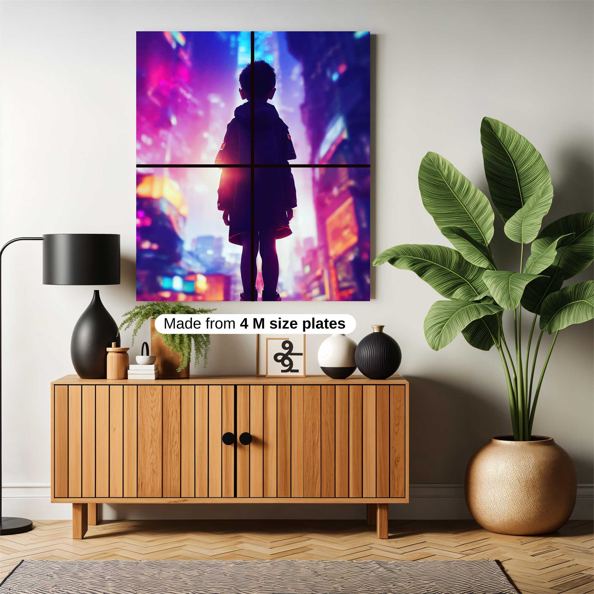 City Dreamer Safe Wall Magnetic / M