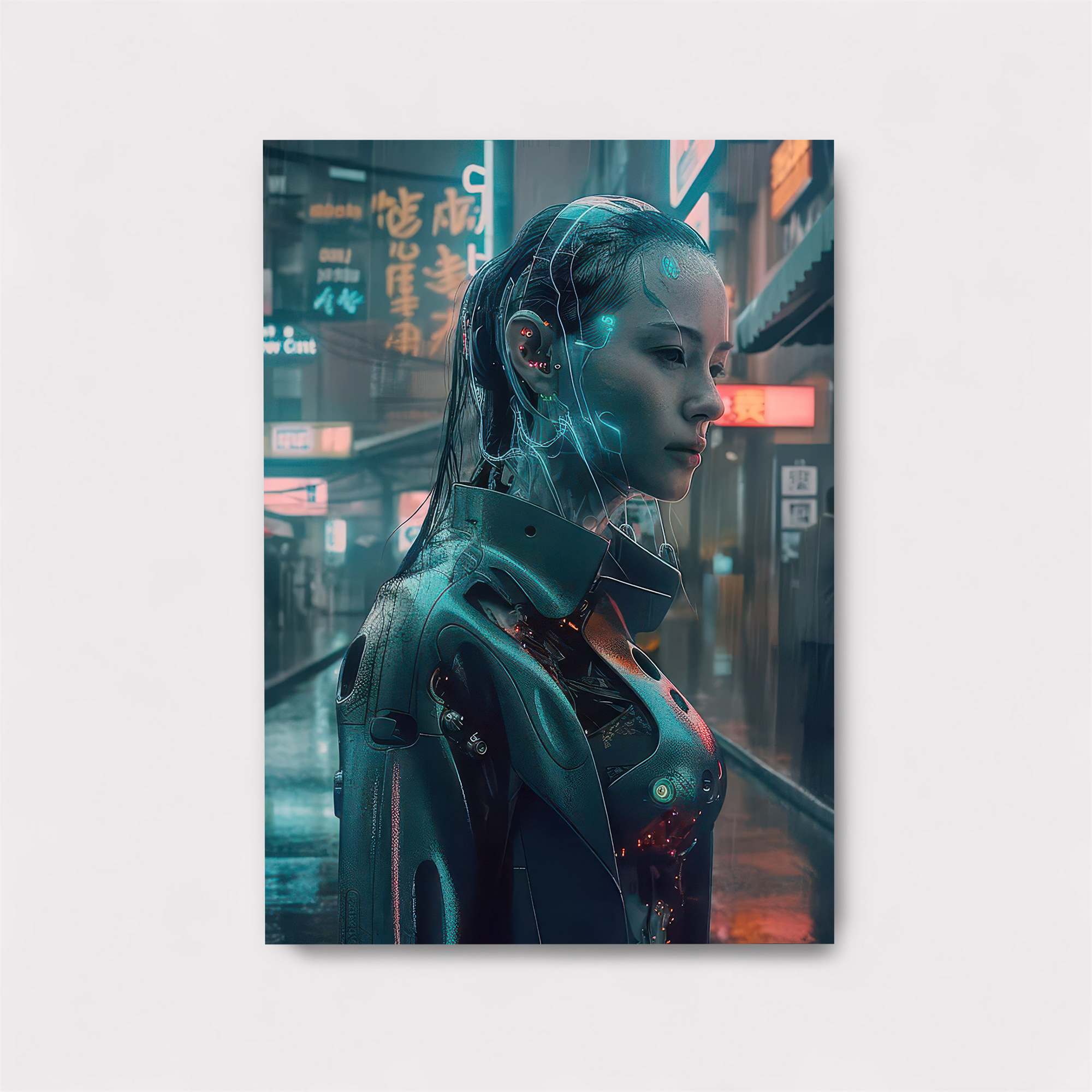 Cyberpunk Solitude Safe Wall Magnetic / M