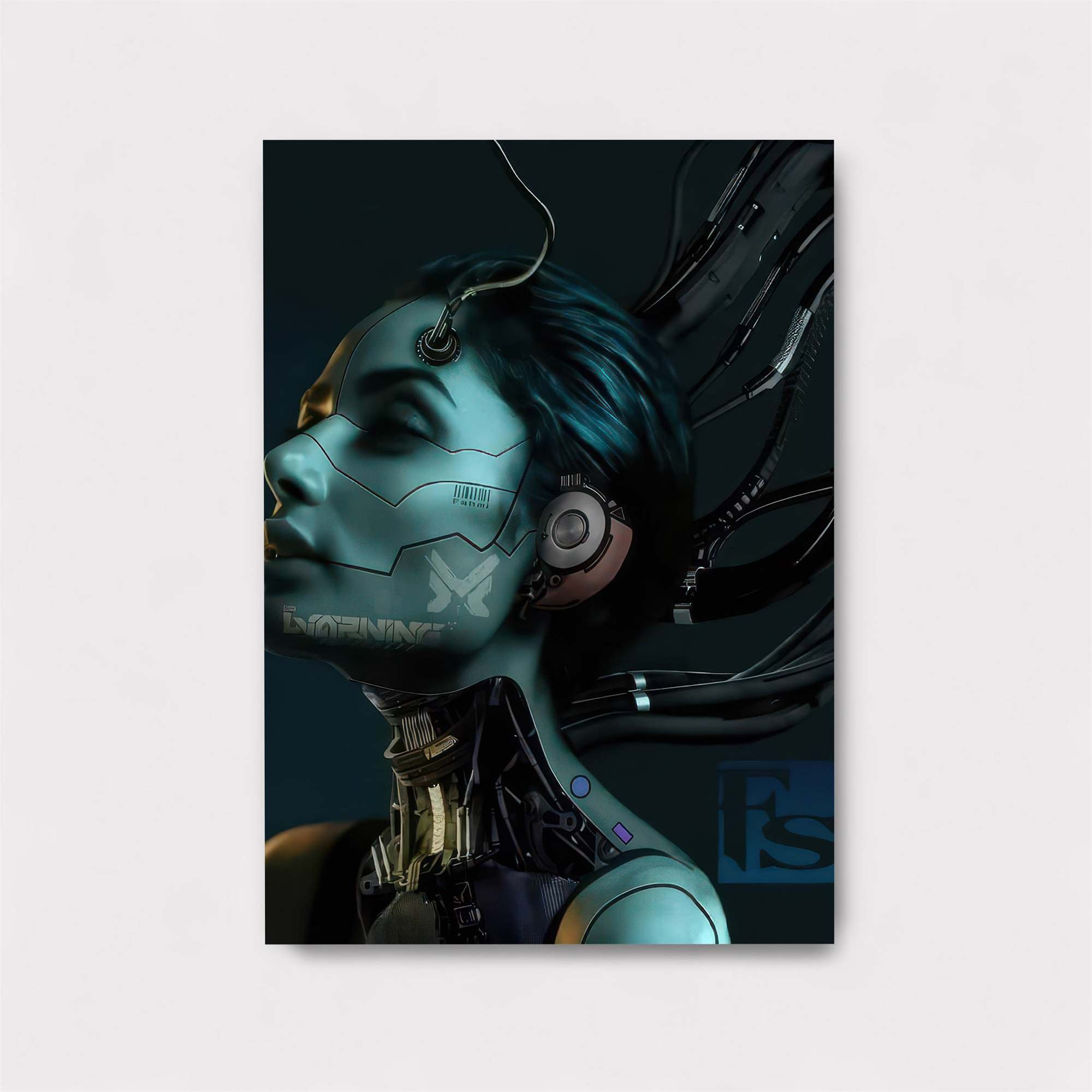 Cyber Serenity Safe Wall Magnetic / M