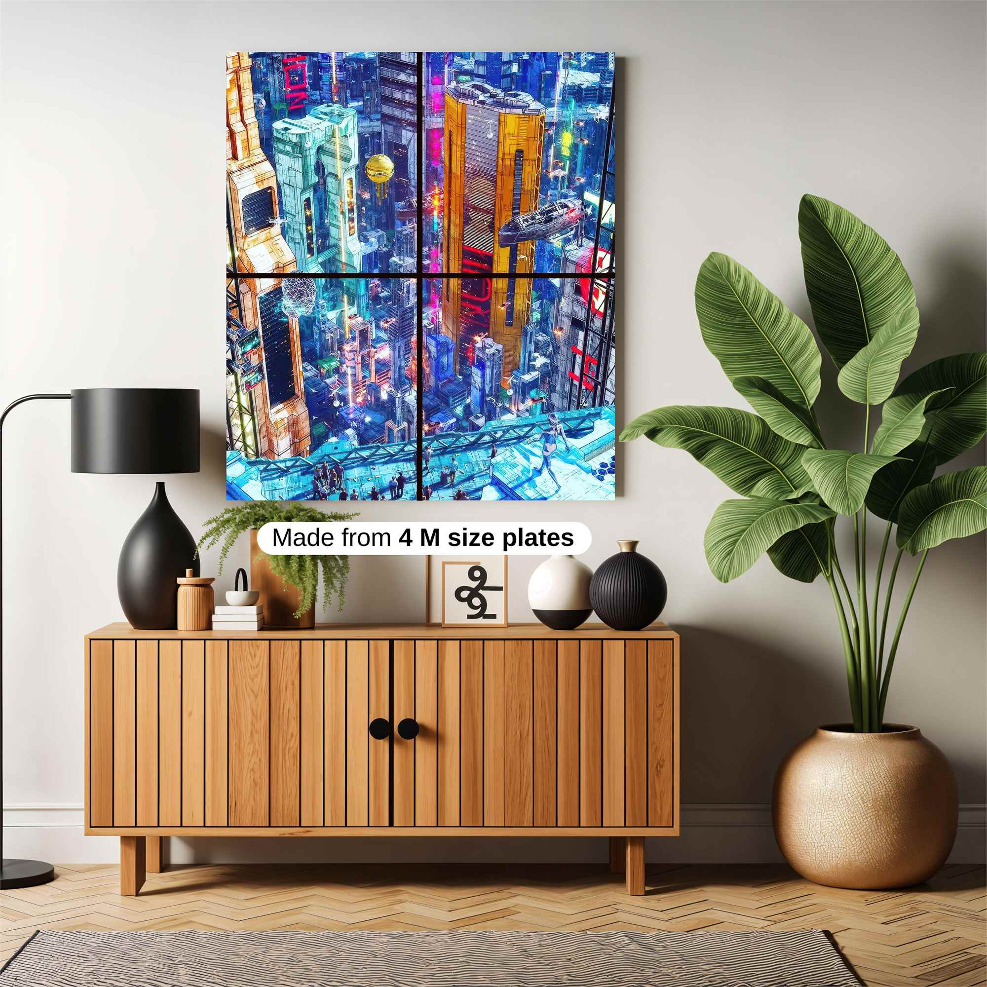 Neon Dreams Safe Wall Magnetic / M