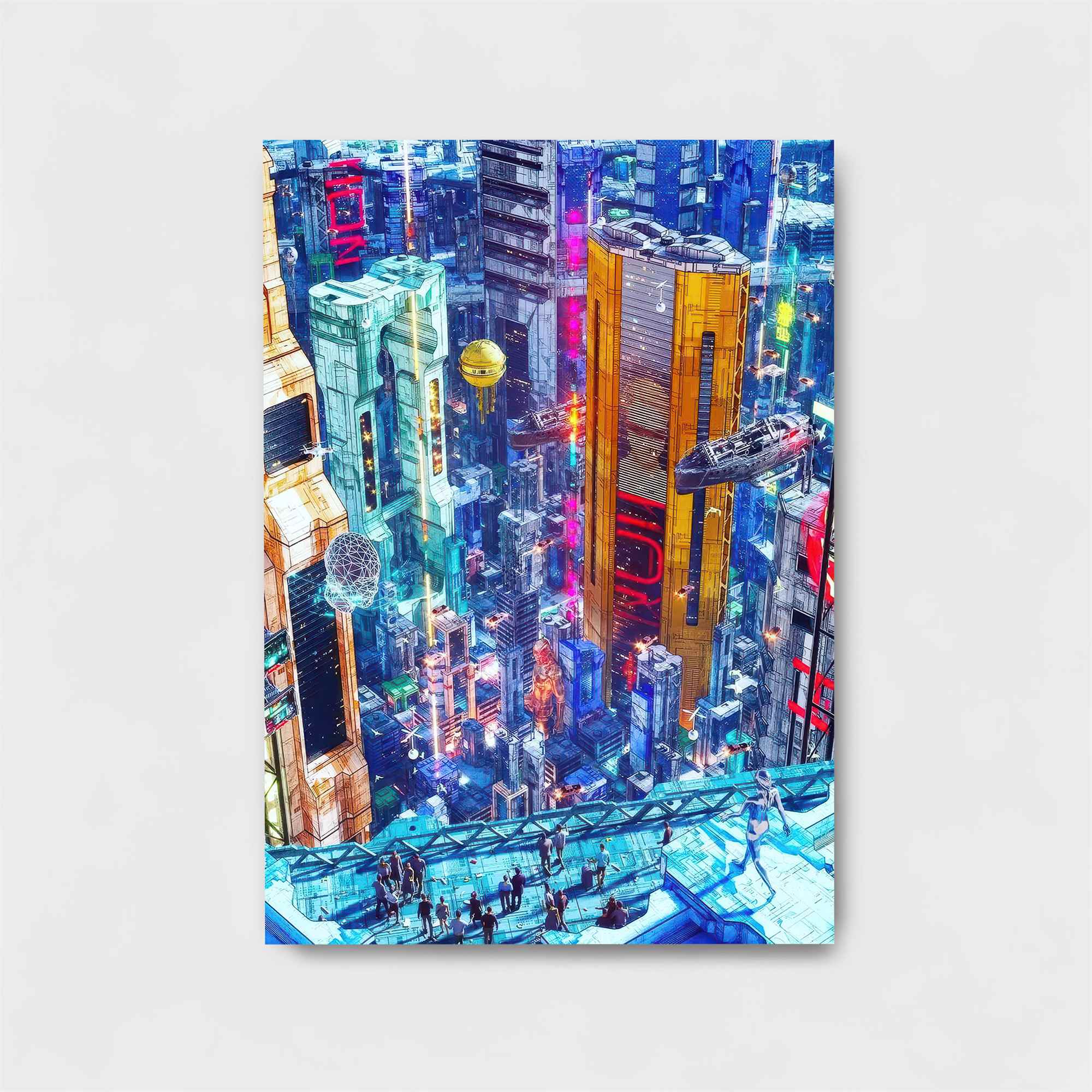 Neon Dreams Safe Wall Magnetic / M