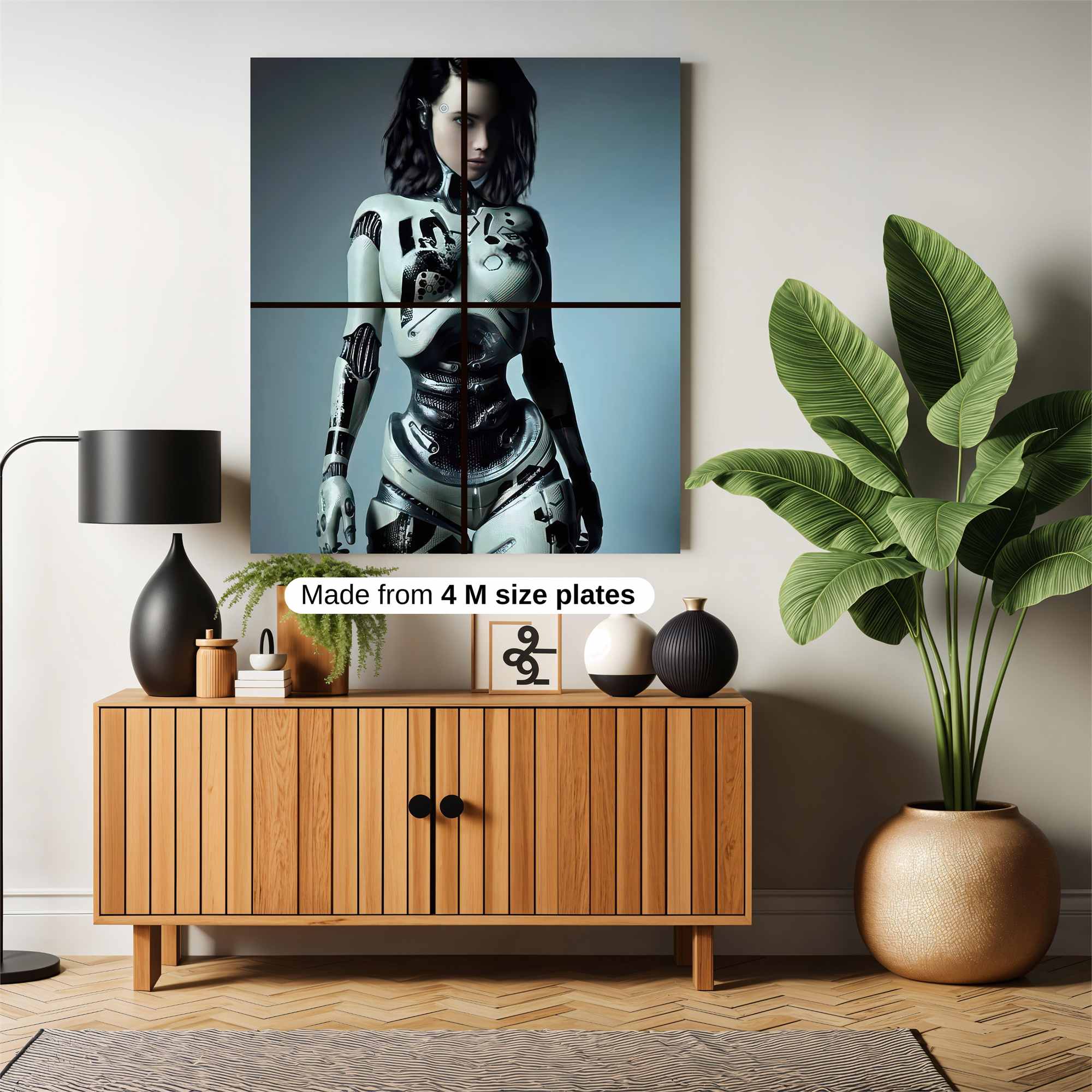 Cyber Enigma Safe Wall Magnetic / M