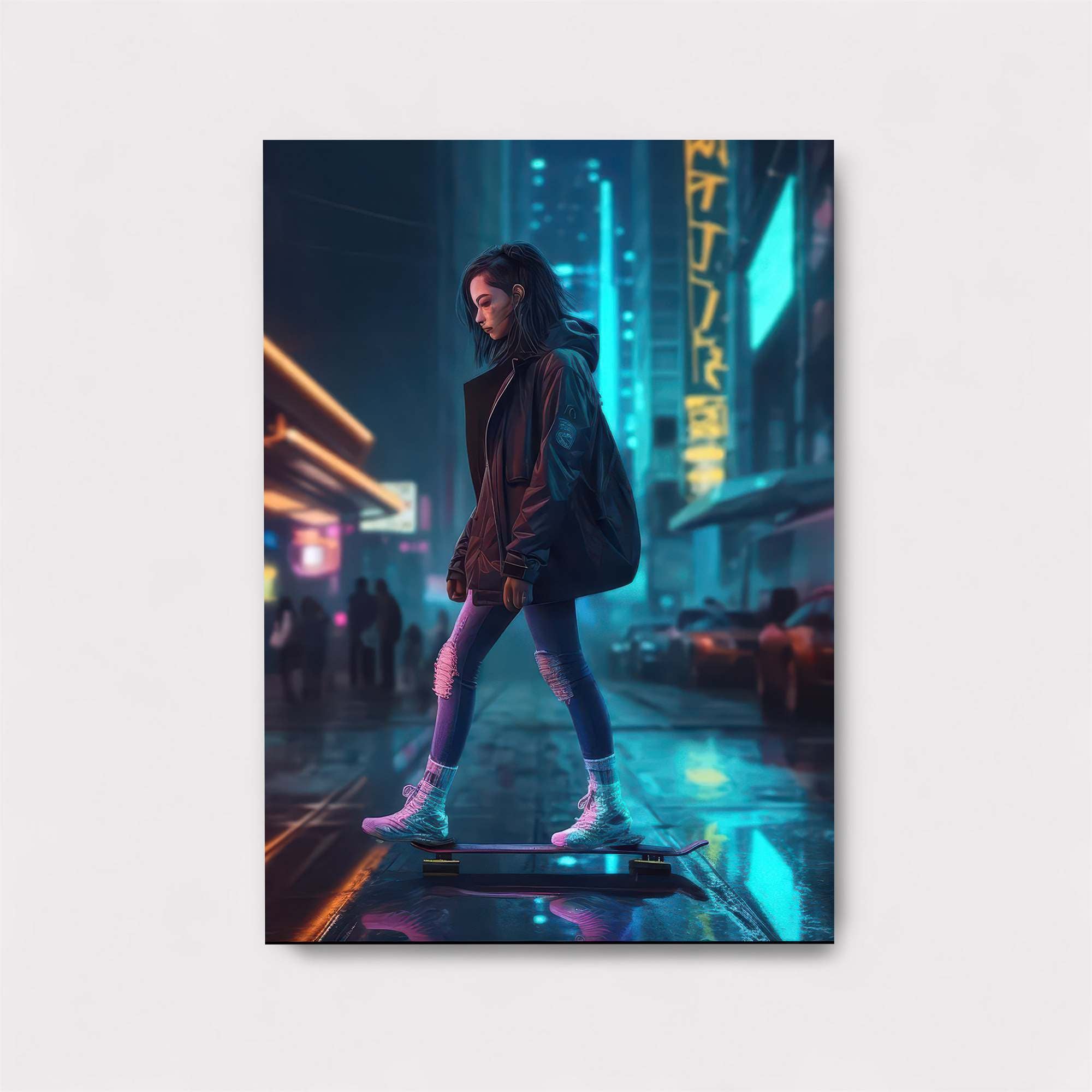 Neon Solitude Safe Wall Magnetic / M