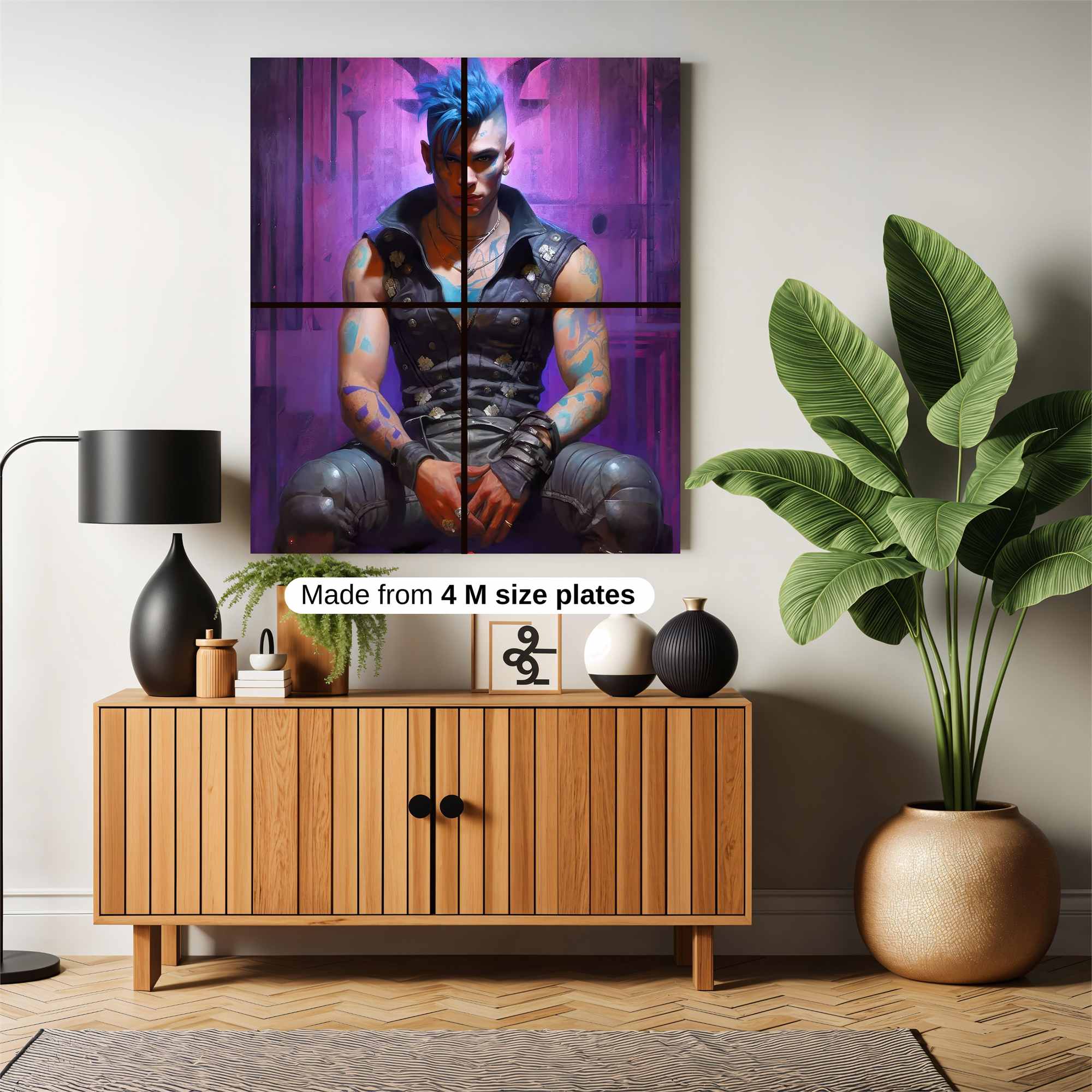 Cyber Rebel Safe Wall Magnetic / M