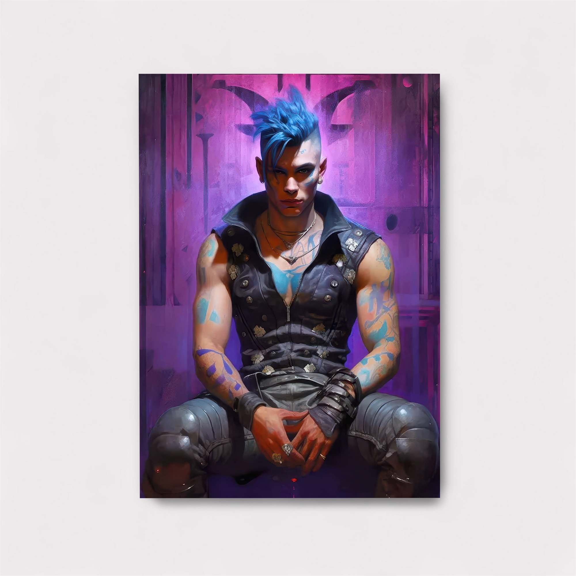 Cyber Rebel Safe Wall Magnetic / M