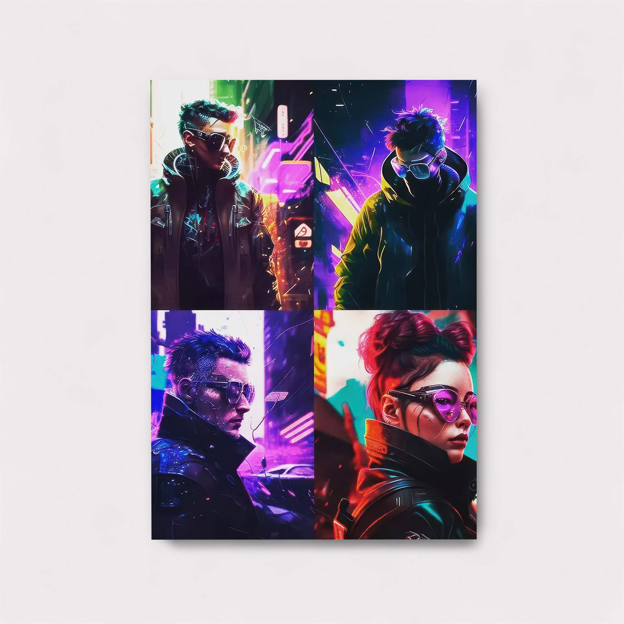 Cyberpunk Enigma Safe Wall Magnetic / M