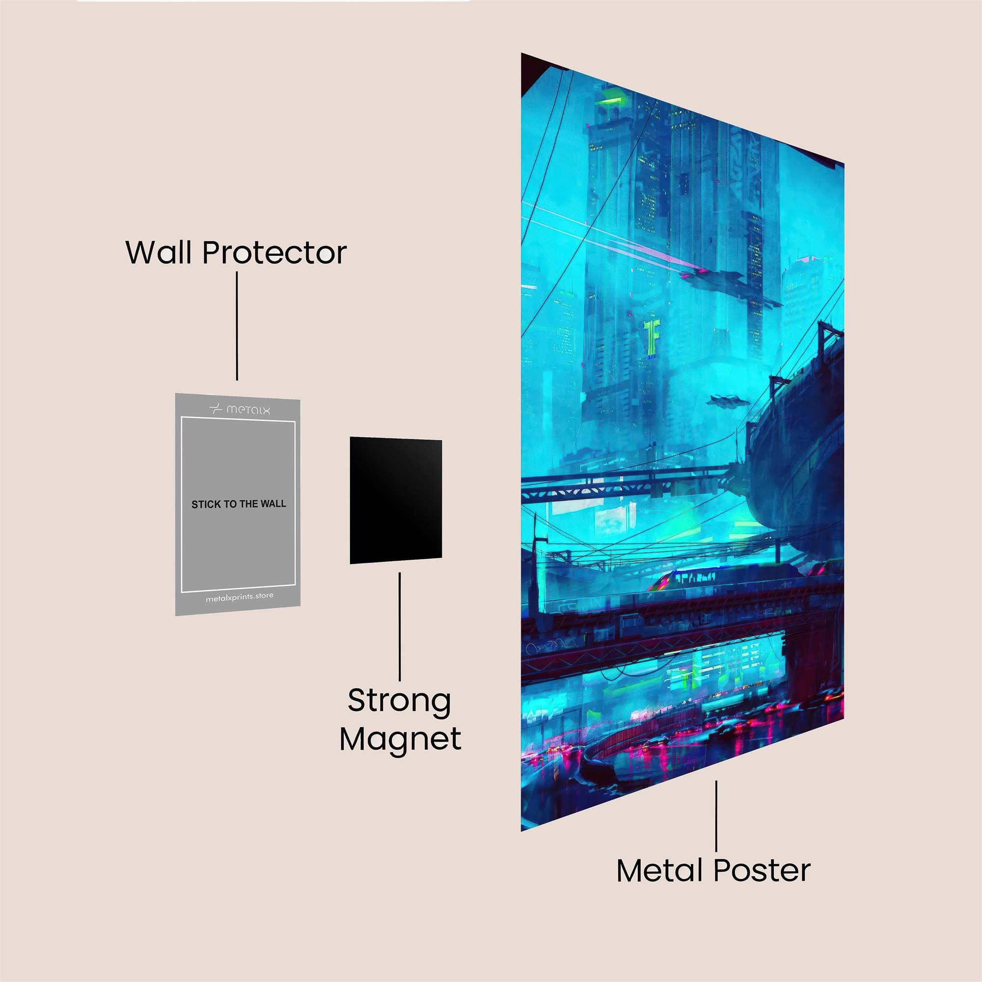 Cyberpunk Serenity Safe Wall Magnetic / M
