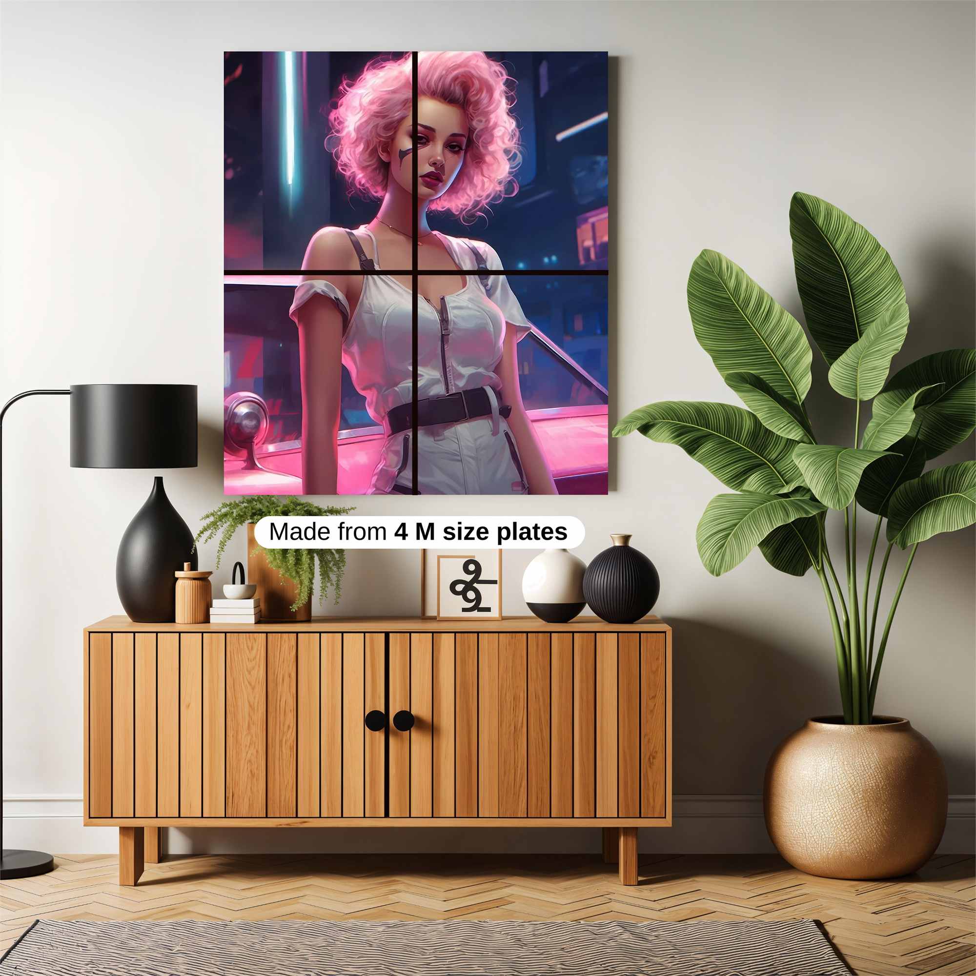 Neon Rebel Safe Wall Magnetic / M