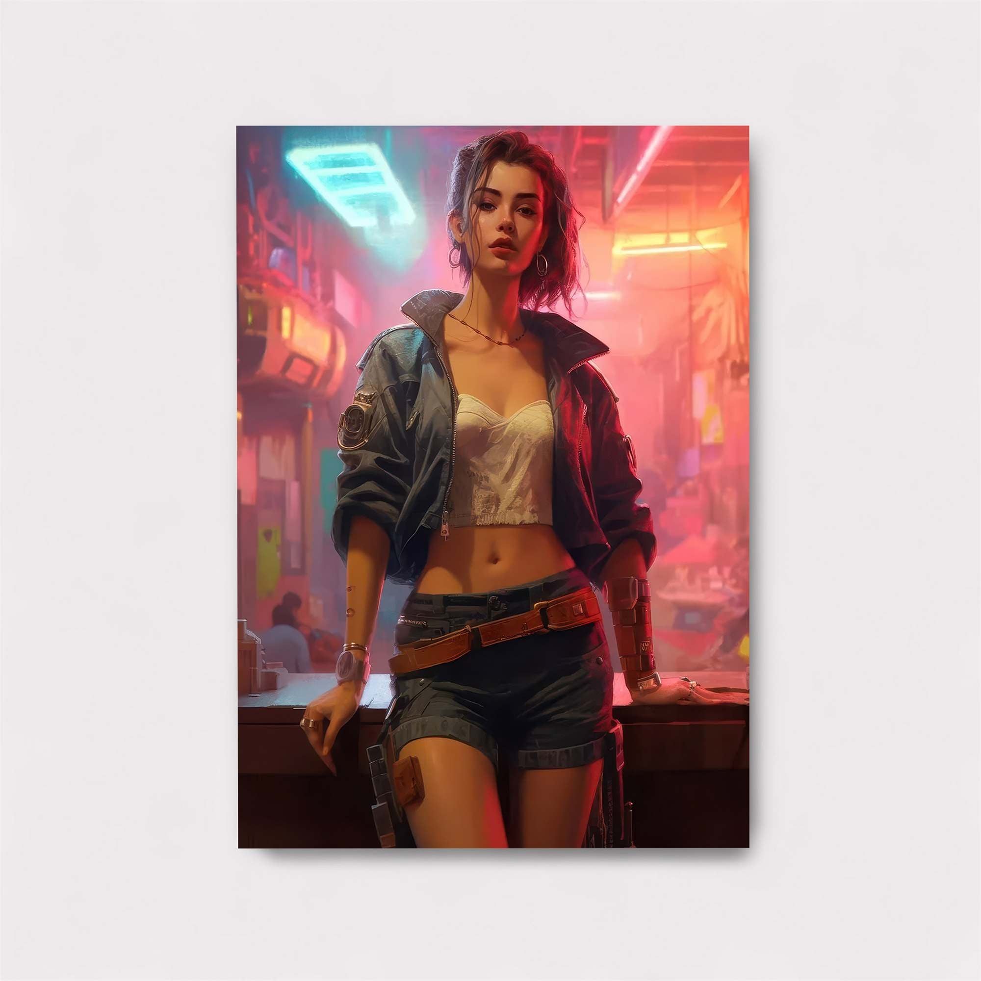 Cyberpunk Vibe Safe Wall Magnetic / M