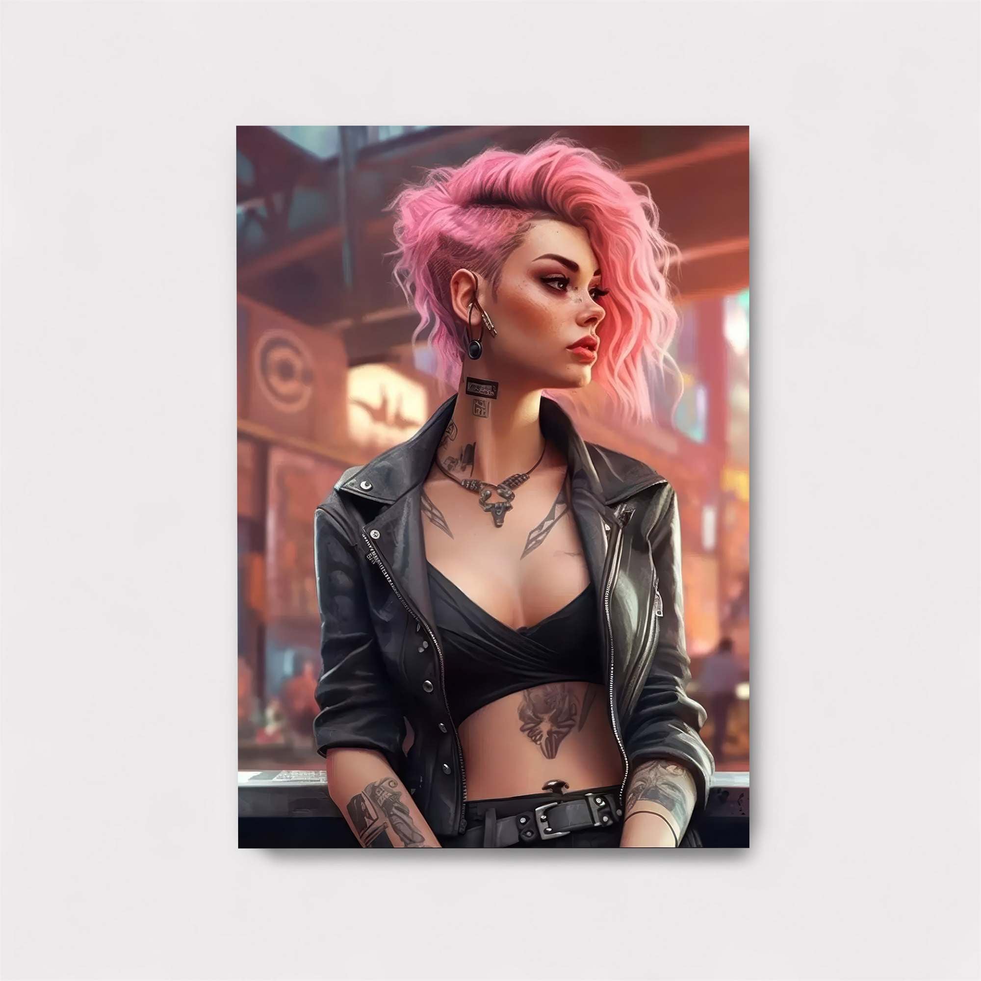 Cyberpunk Rebel Safe Wall Magnetic / M