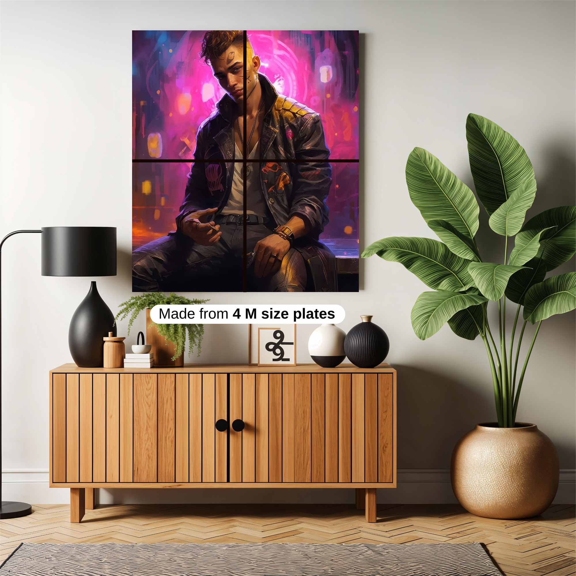 Neon Rebel Safe Wall Magnetic / M