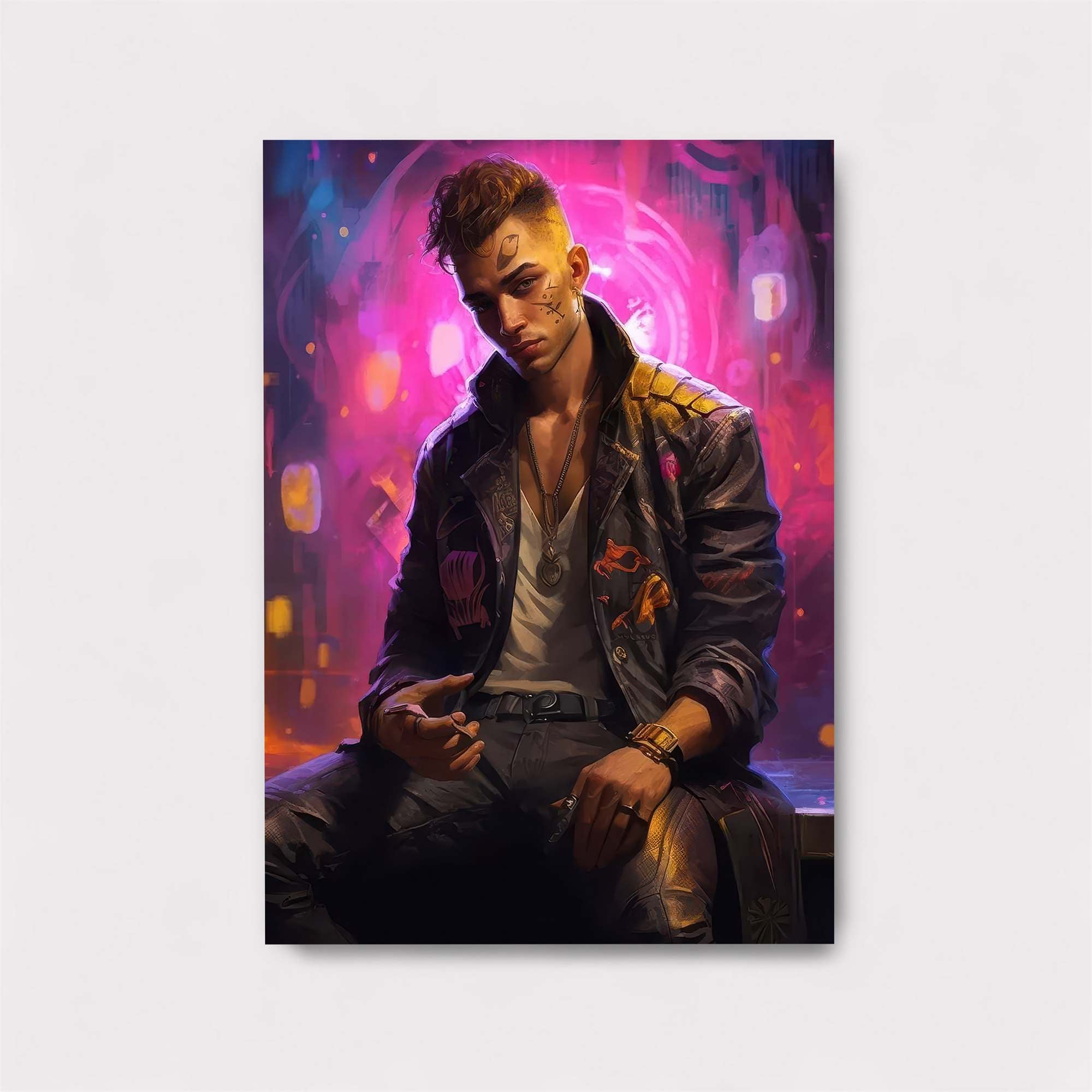 Neon Rebel Safe Wall Magnetic / M