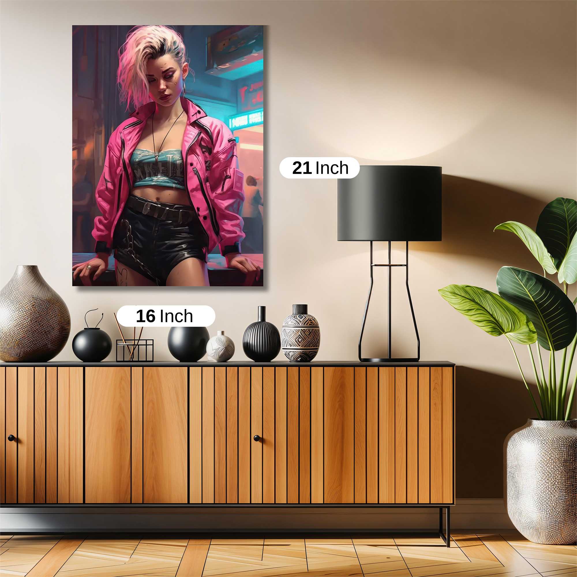 Neon Rebel Safe Wall Magnetic / M