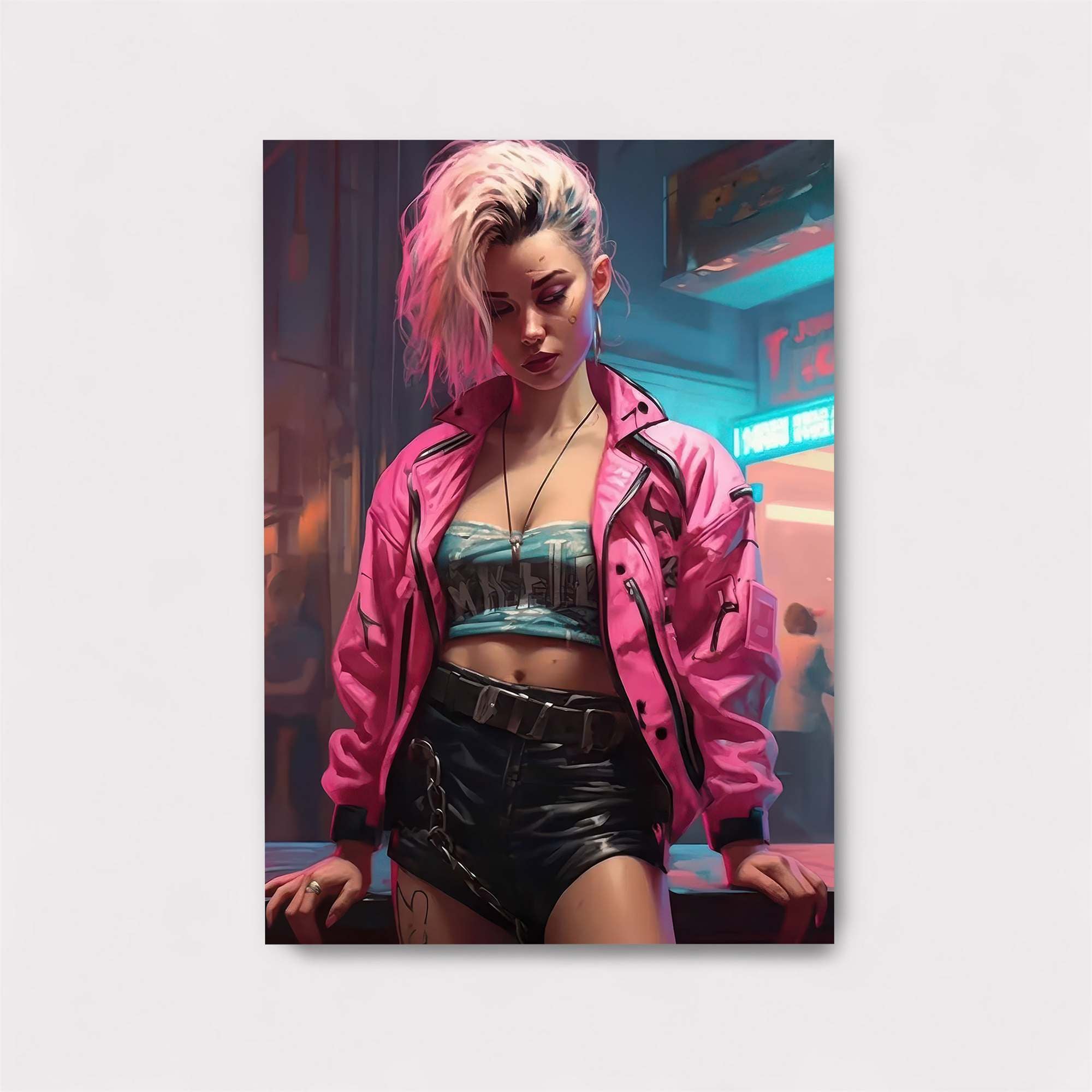 Neon Rebel Safe Wall Magnetic / M