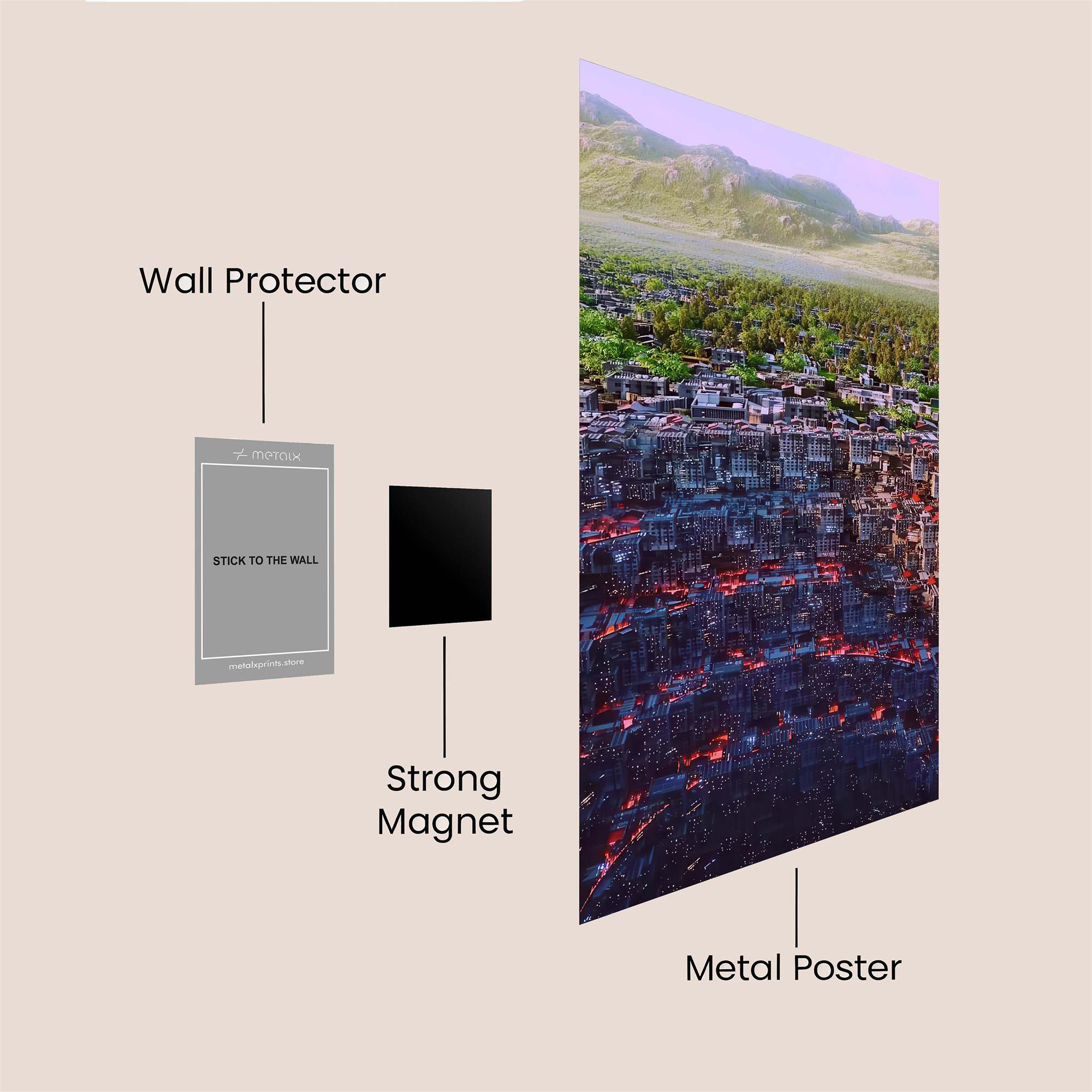 Abyss Despair Safe Wall Magnetic / M